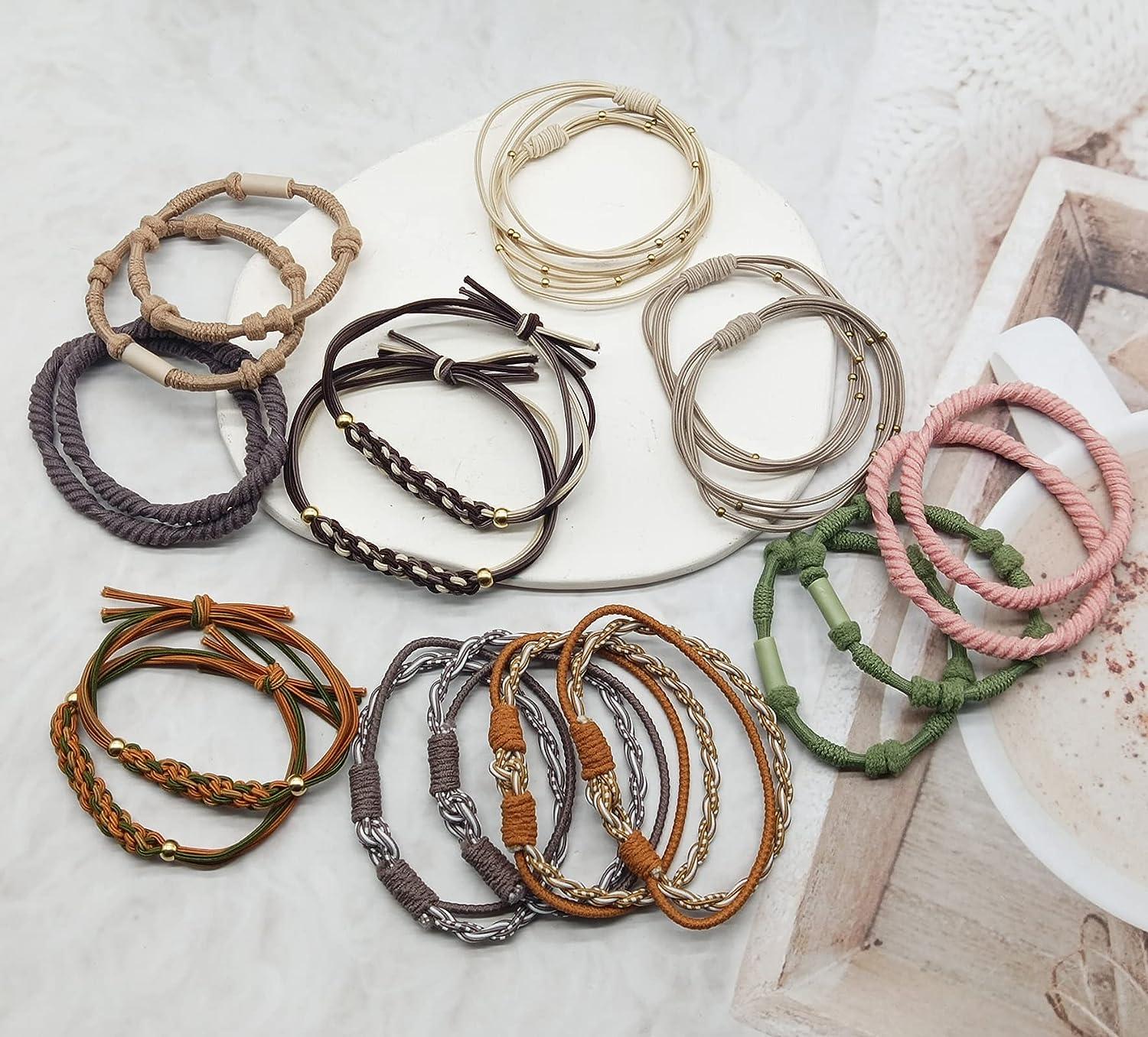 Elastic hair tie bracelet new arrivals