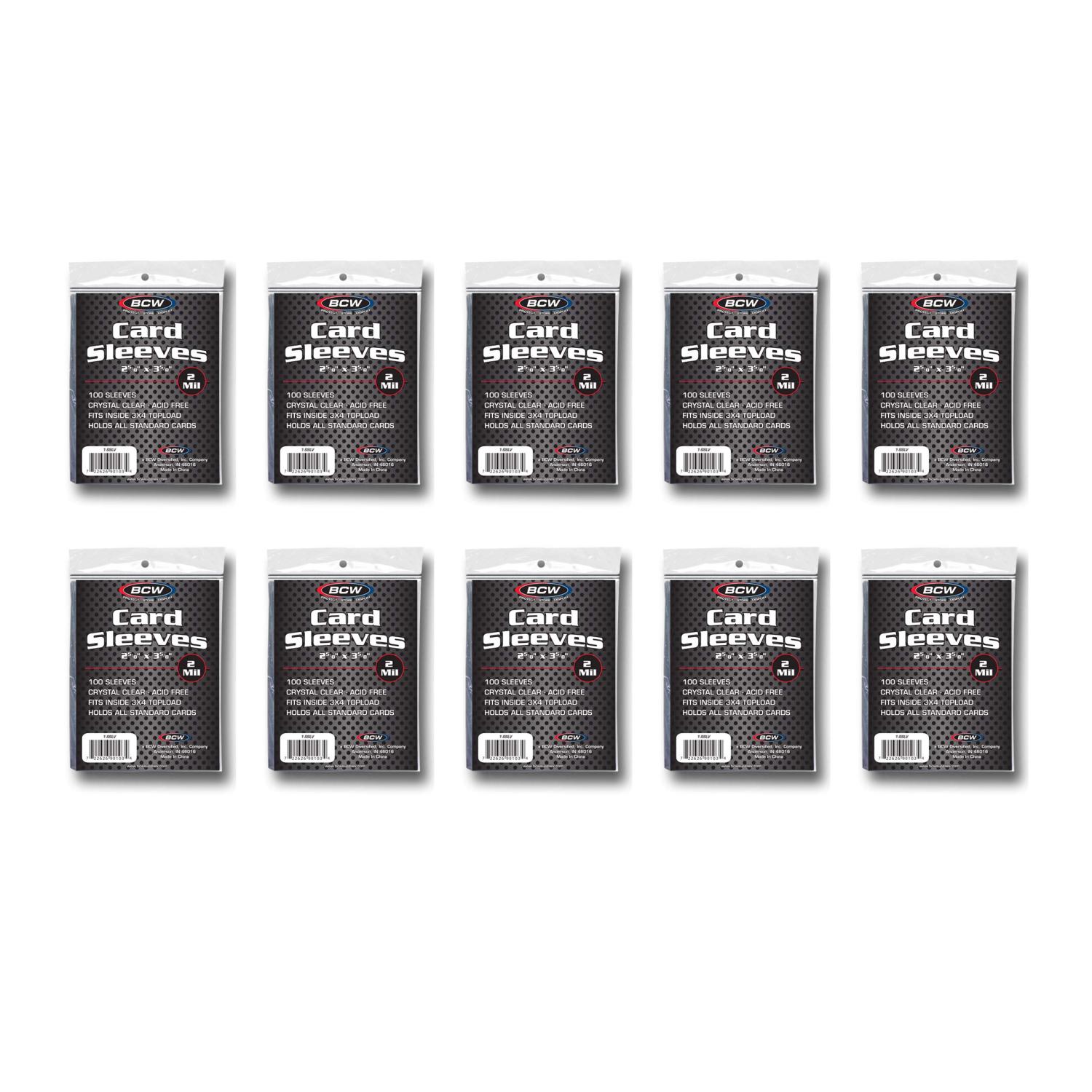 branded card sleeves Premium Card Sleeves Set