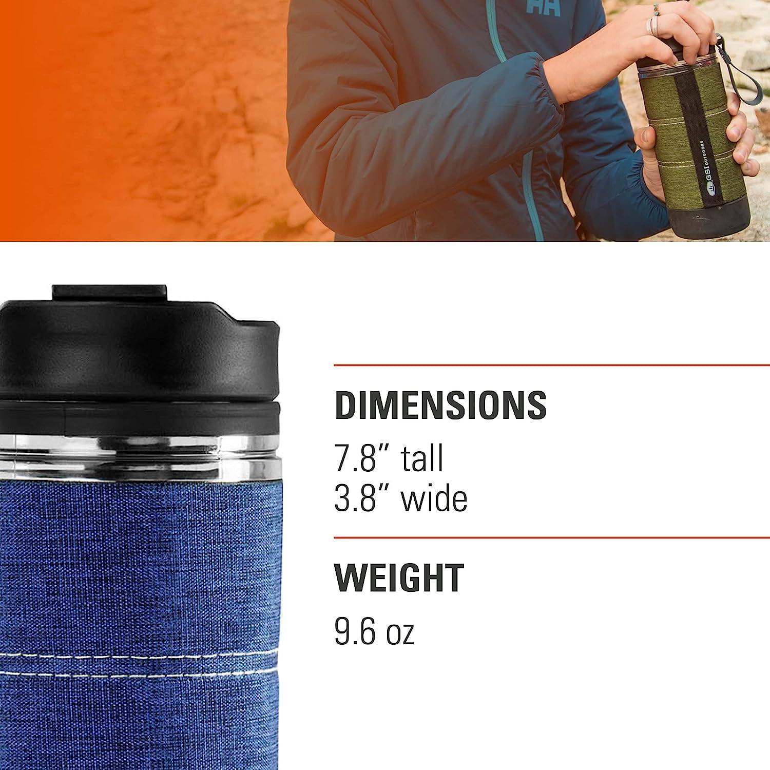 GSI Outdoors Commuter JavaPress Blue Mountain French Press Coffee Maker