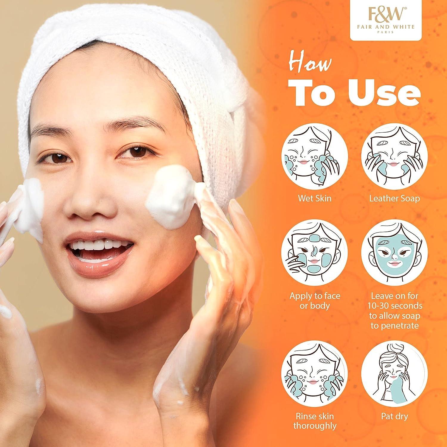 Fair and White Miss Carrot Exfoliating Soap Tonic Scrub 7 oz Carrot