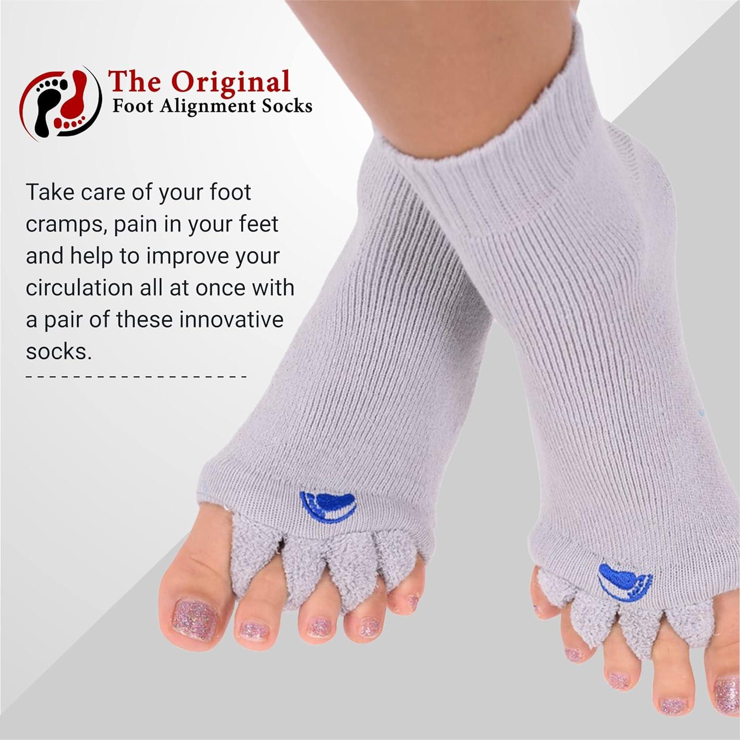 Foot Alignment Socks MULTICOLOR M - Improve Posture & Relieve Pain ...