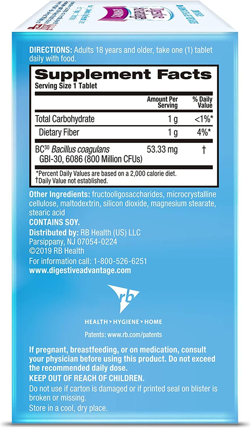 Schiff Digestive Advantage Prebiotic Fiber + Daily