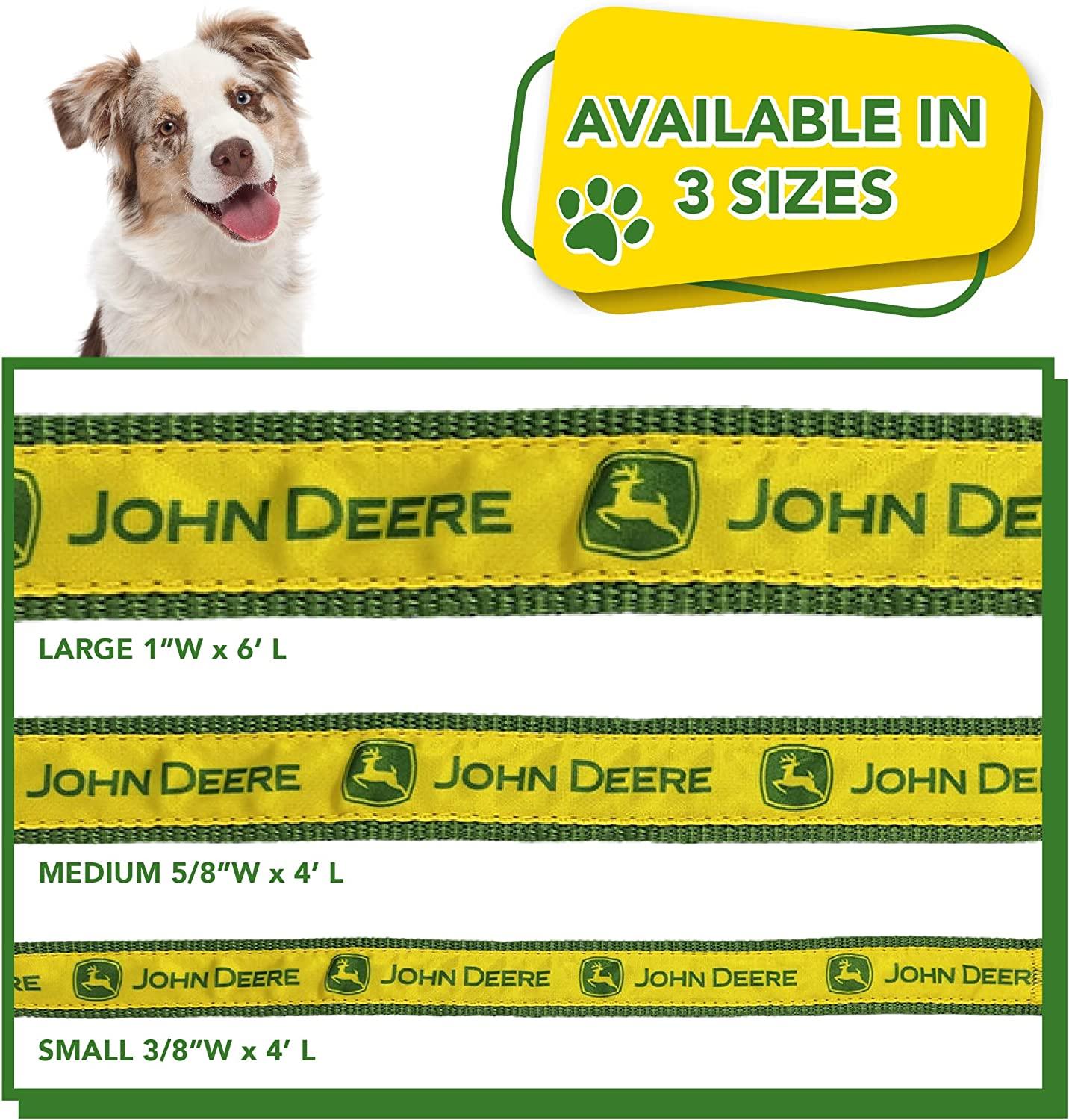 John Deere Licensed Pet Leash for Dogs & Cats Large Size