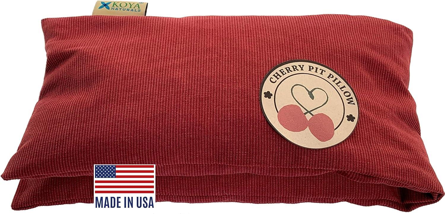 Cherry pit neck pillow top