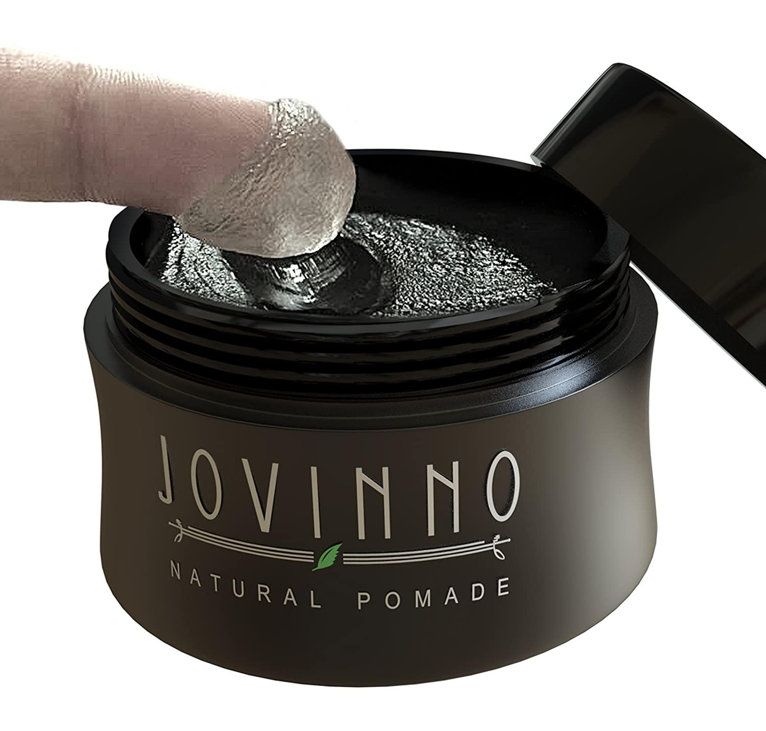 Jovinno Natural Premium Hair Pomade/Wax - Medium to Strong Hold, Non ...
