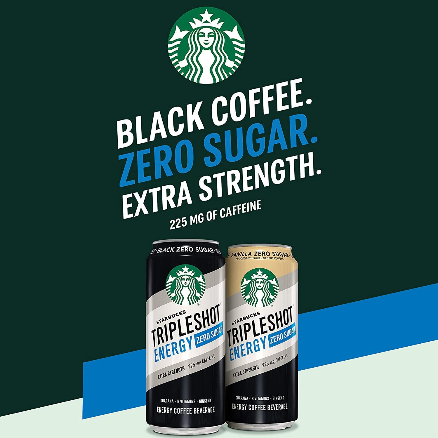 Starbucks Tripleshot Energy Extra Strength Espresso Vanilla Coffee