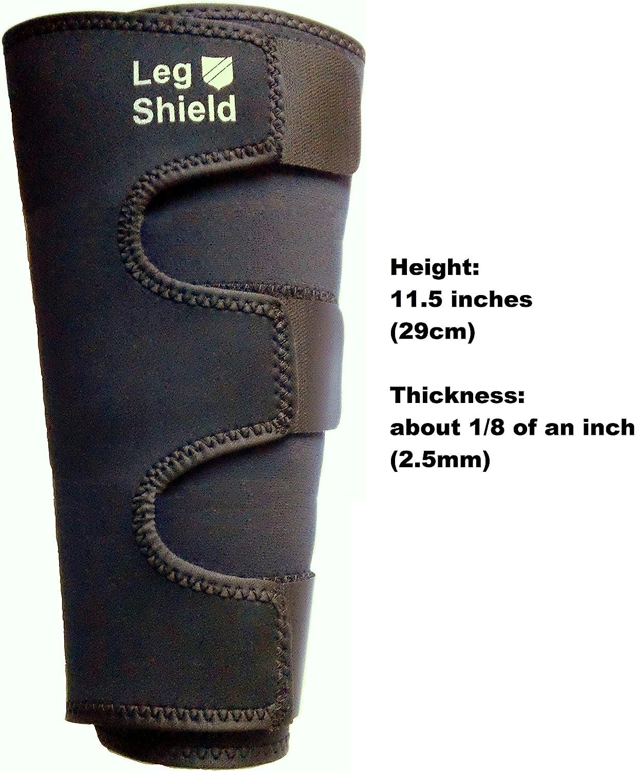 Leg Shield Neoprene Gaiters Hook and Loop Design for Lower Leg
