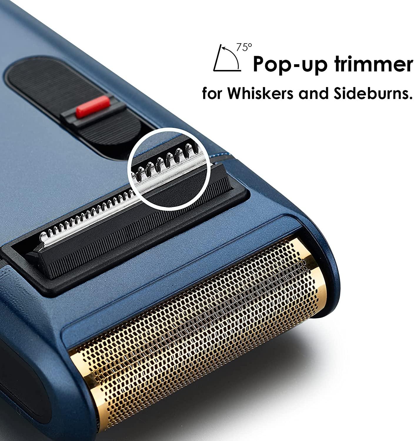 Styleader Aluminum Foil Shaver - 24K Gold Coated Blade