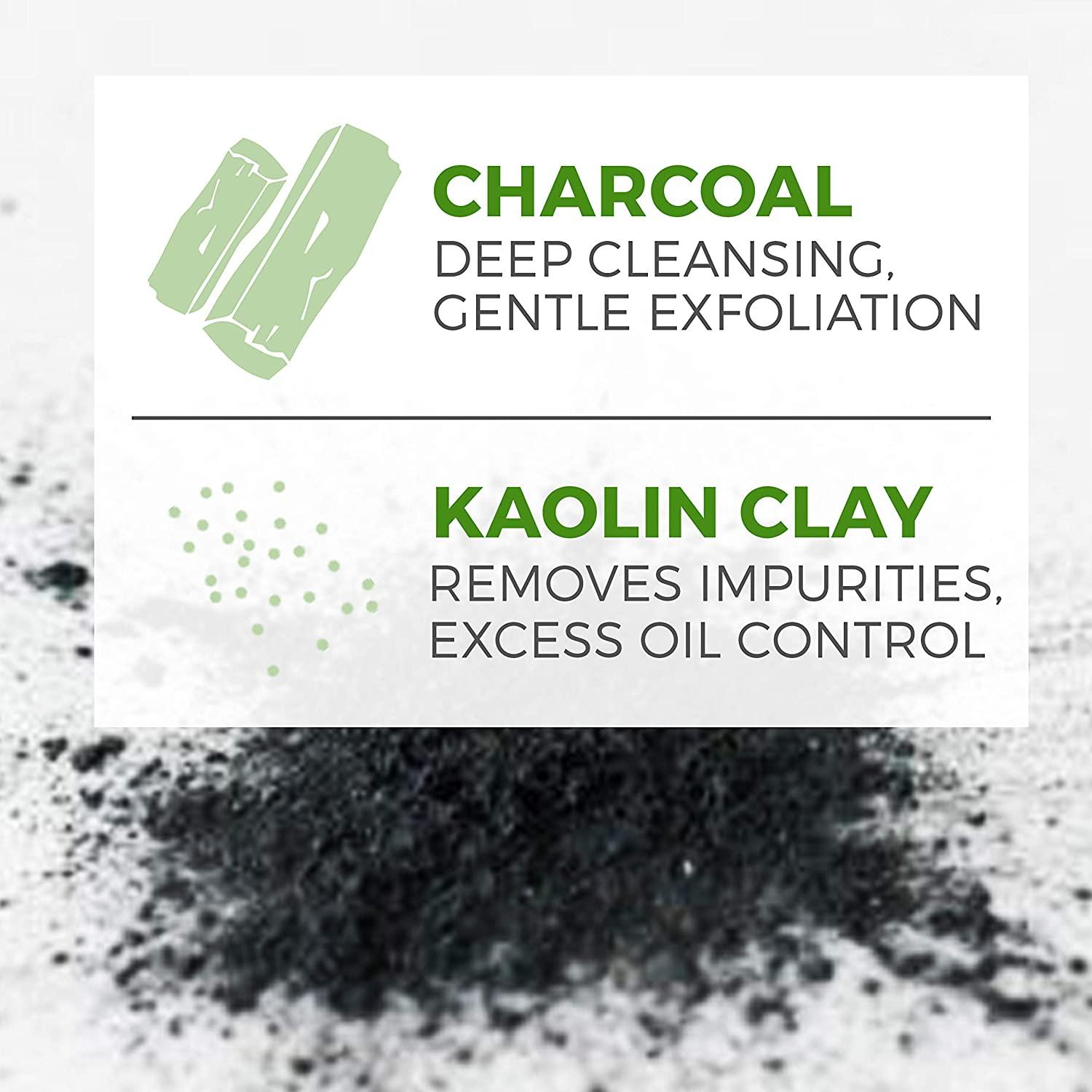 Rustic Maka Activated Charcoal + Clay Natural Soap Bar, DETOX + CLEANSE