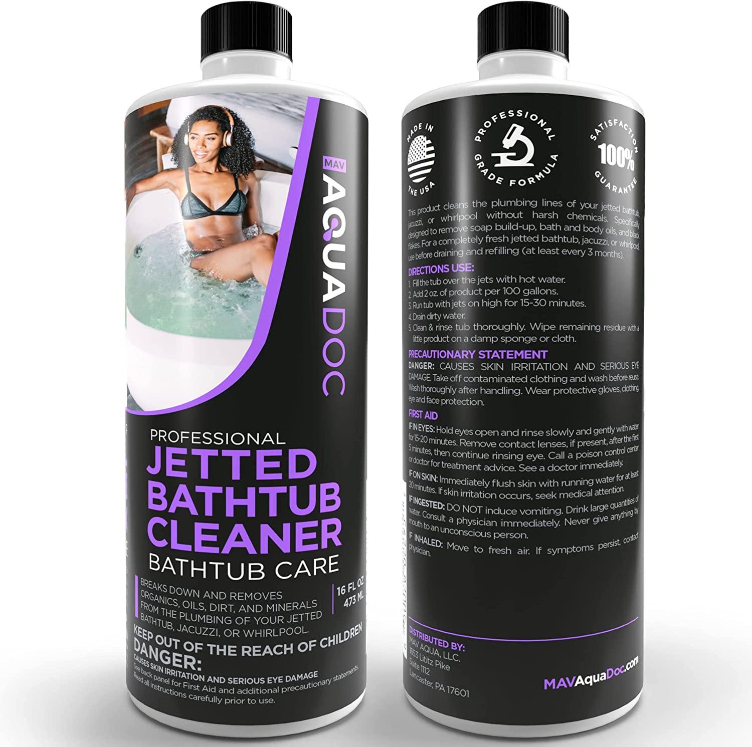 AquaDoc Jetted Bathtub Cleaner Bathtub Jet Cleaner & Spa Cleaner