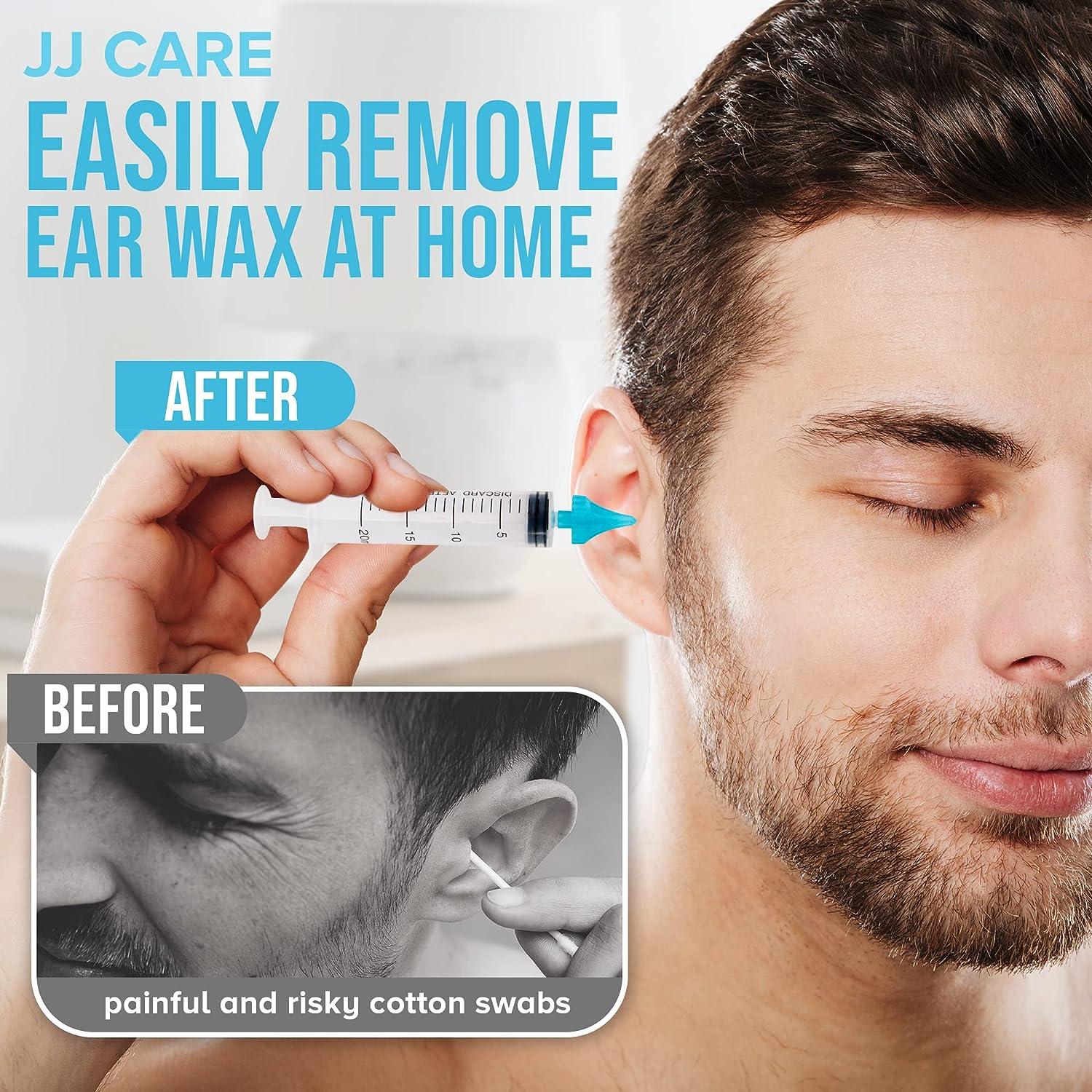 JJ CARE Ear Wax Removal Syringe (Set of 1) 20ml Capacity Ear Wax