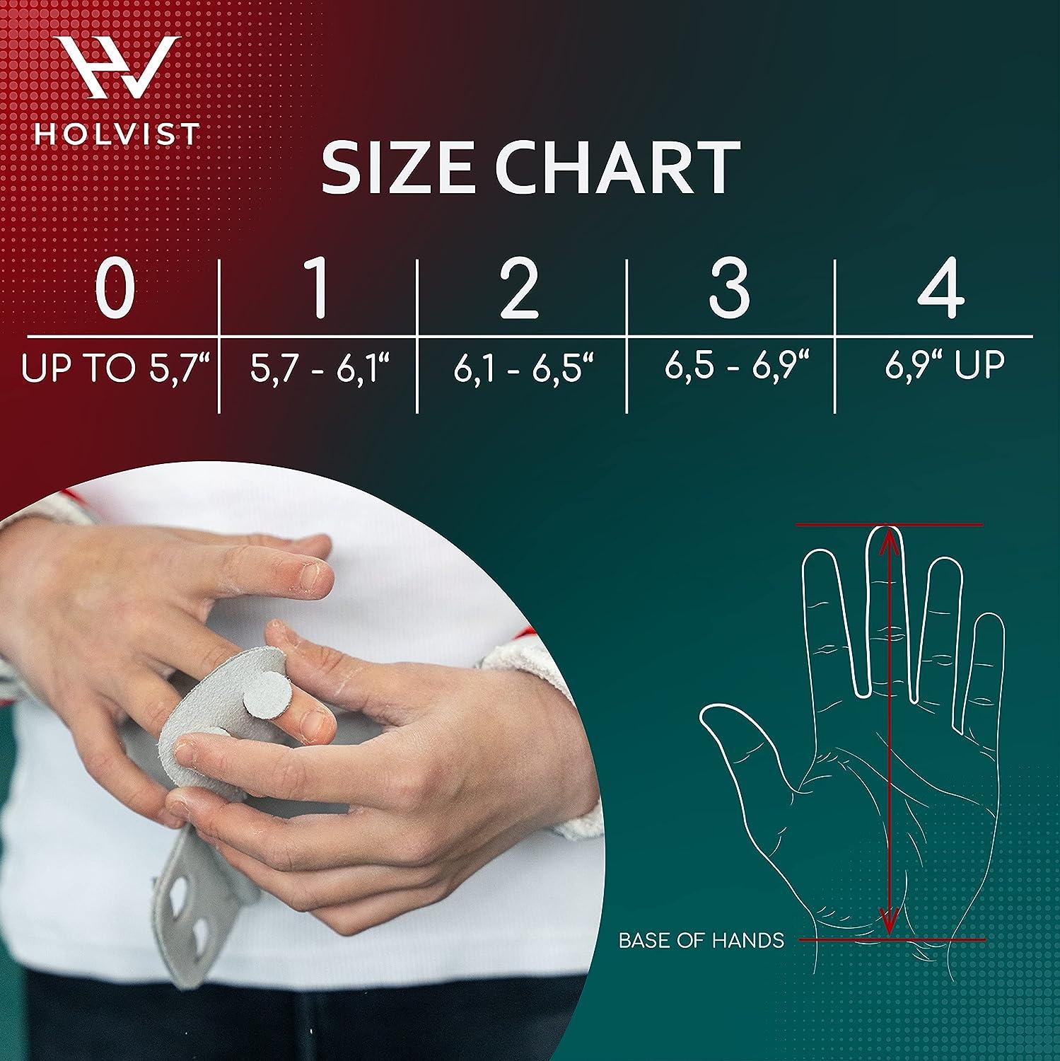 HOLVIST Gymnastics Grips Leather Made Dowel Gymnastic Grips