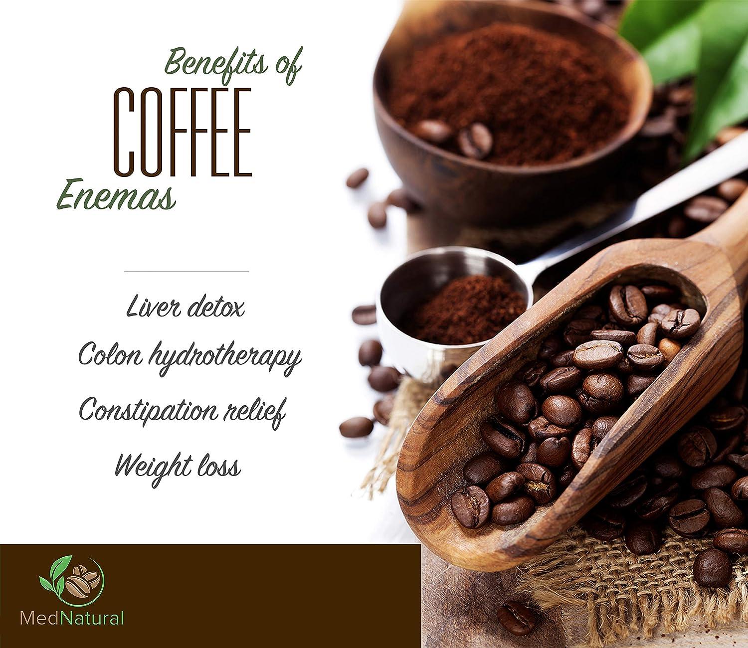 MedNatural Organic Enema Coffee - USDA Certified for Liver Detox, Colon  Hydrotherapy, Gerson Therapy & Weight Loss - 1 lb | Buy Now with Express  International Delivery