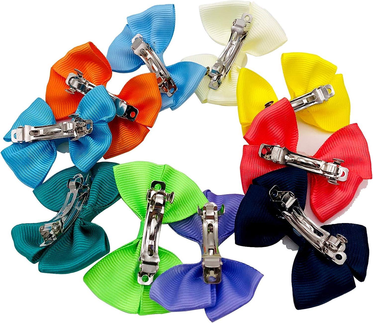 PET SHOW Bowknot Pet Dog French Barrette Hair Bows Clips