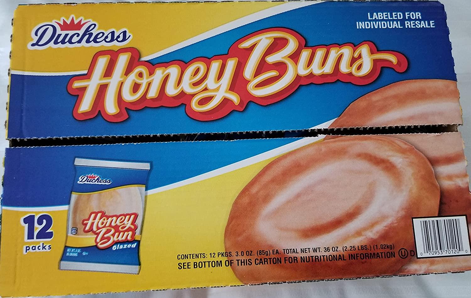 Duchess Honey Buns 12/ 3 oz.