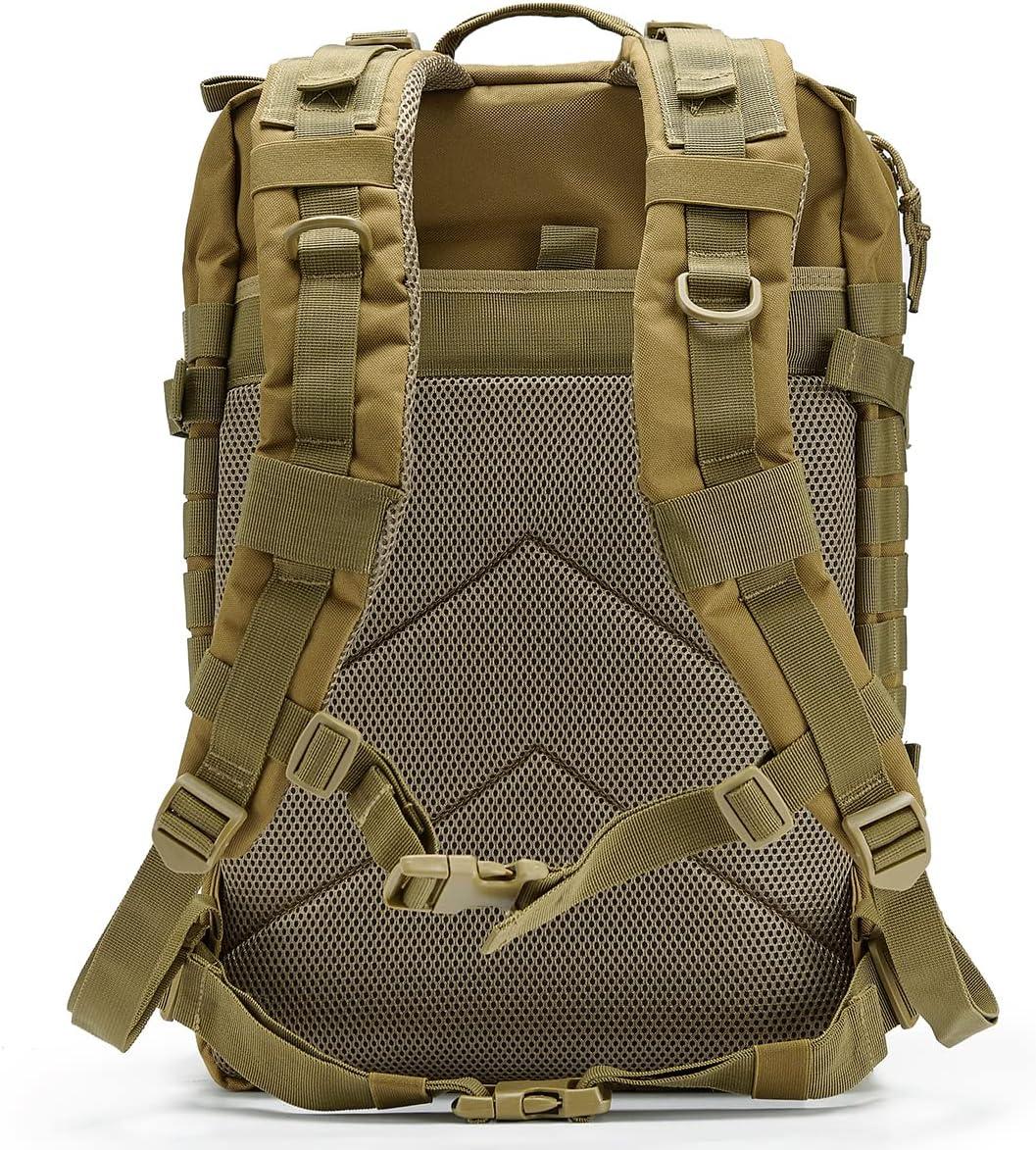45L Military Tactical Backpack Waterproof Assault Pack 3 Day Daypack  Outdoor Men