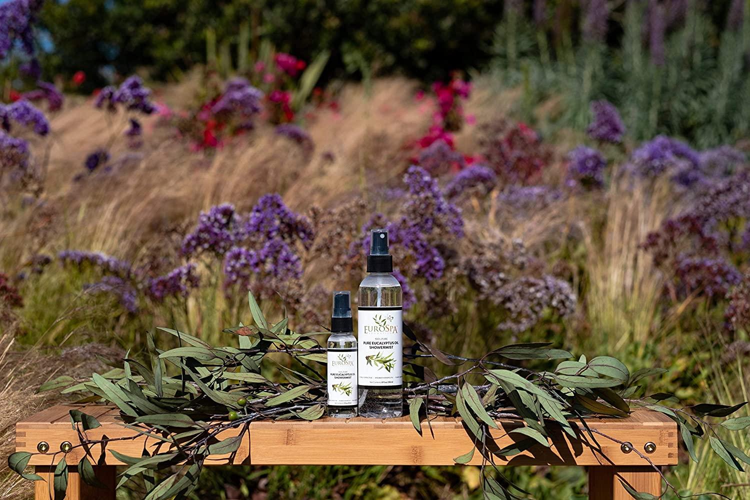 EuroSpa Aromatics Pure Eucalyptus Oil ShowerMist and Steam Room Spray