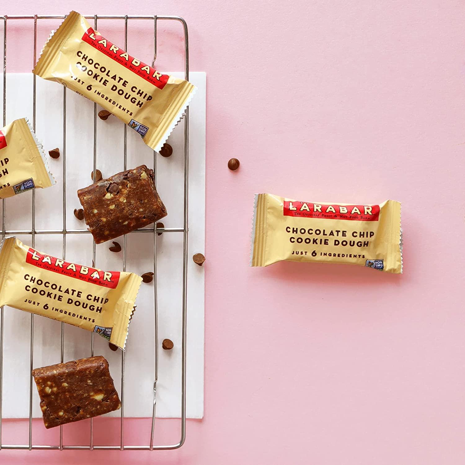 Larabar Chocolate Chip Cookie Dough Mini Bars Gluten Free & Vegan 20 Ct