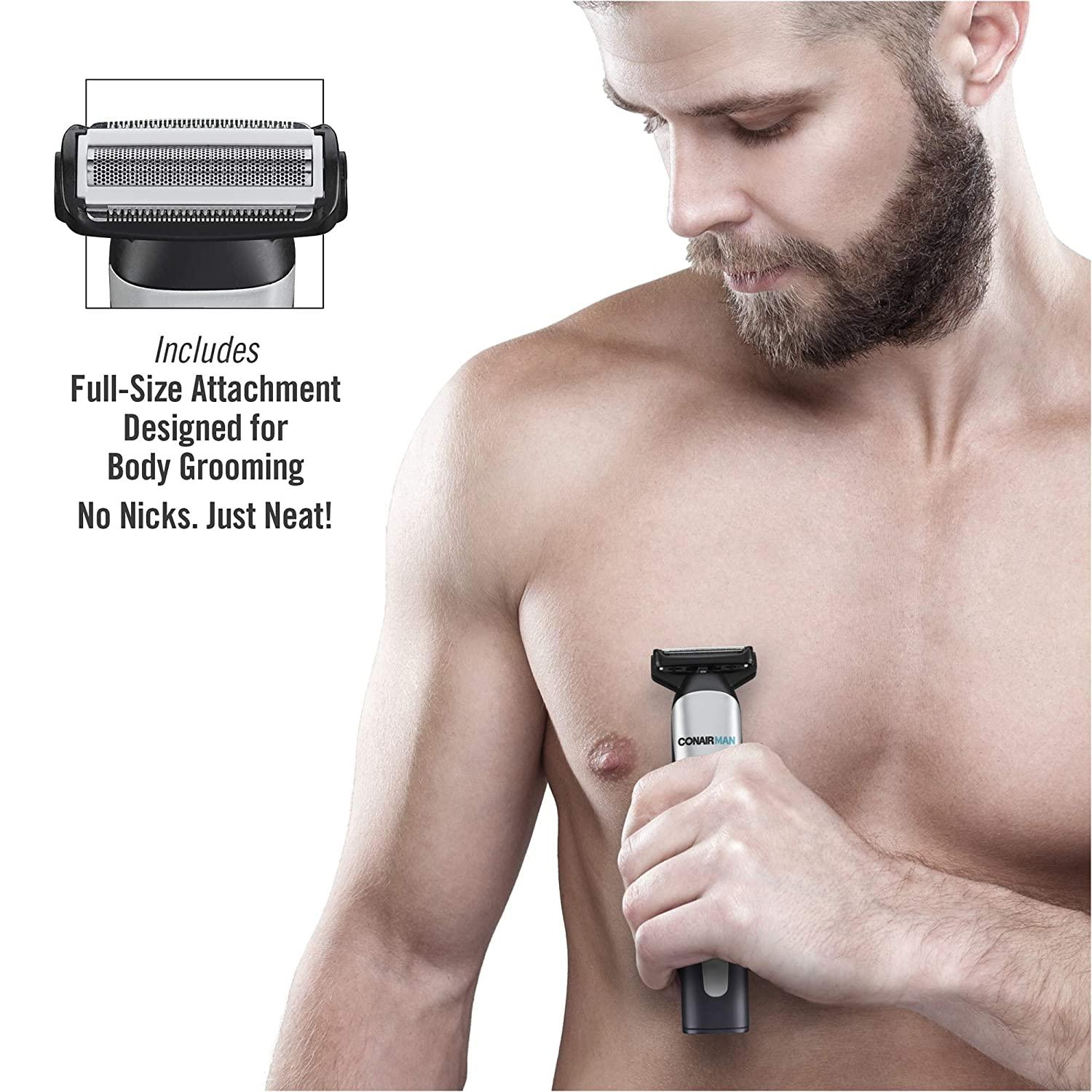 ConairMAN Cordless Lithium Ion Powered Allin1 Beard & Body Trimmer