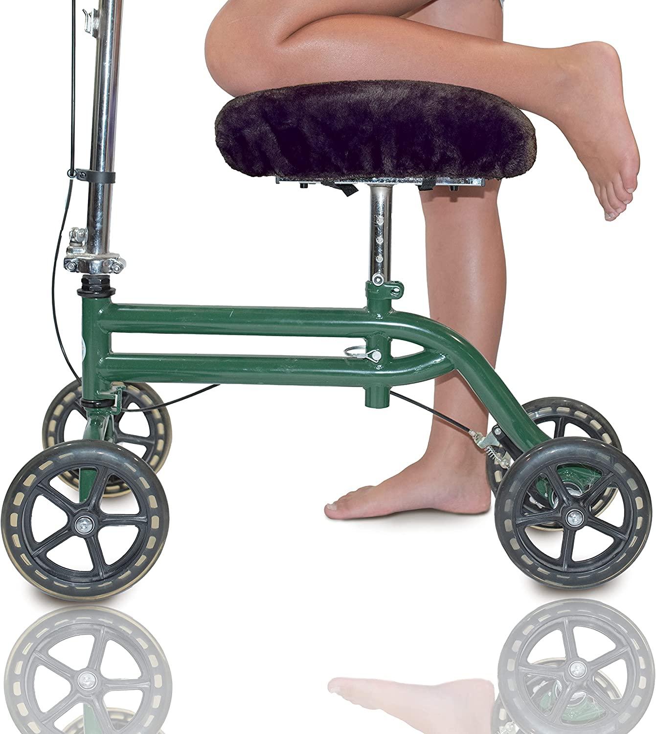 DELUXE Universal Knee Walker Pad Cover (Black)