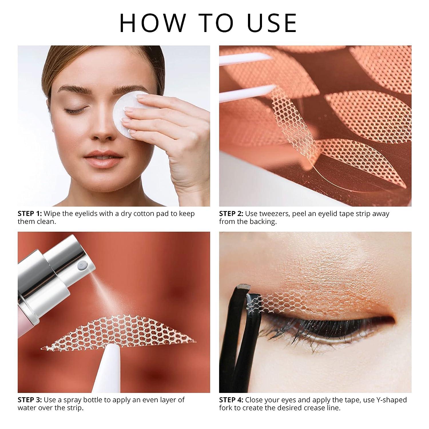 Milakos Eyelid Tape 660 Pairs Double Eyelid Tape for Hooded Eyes