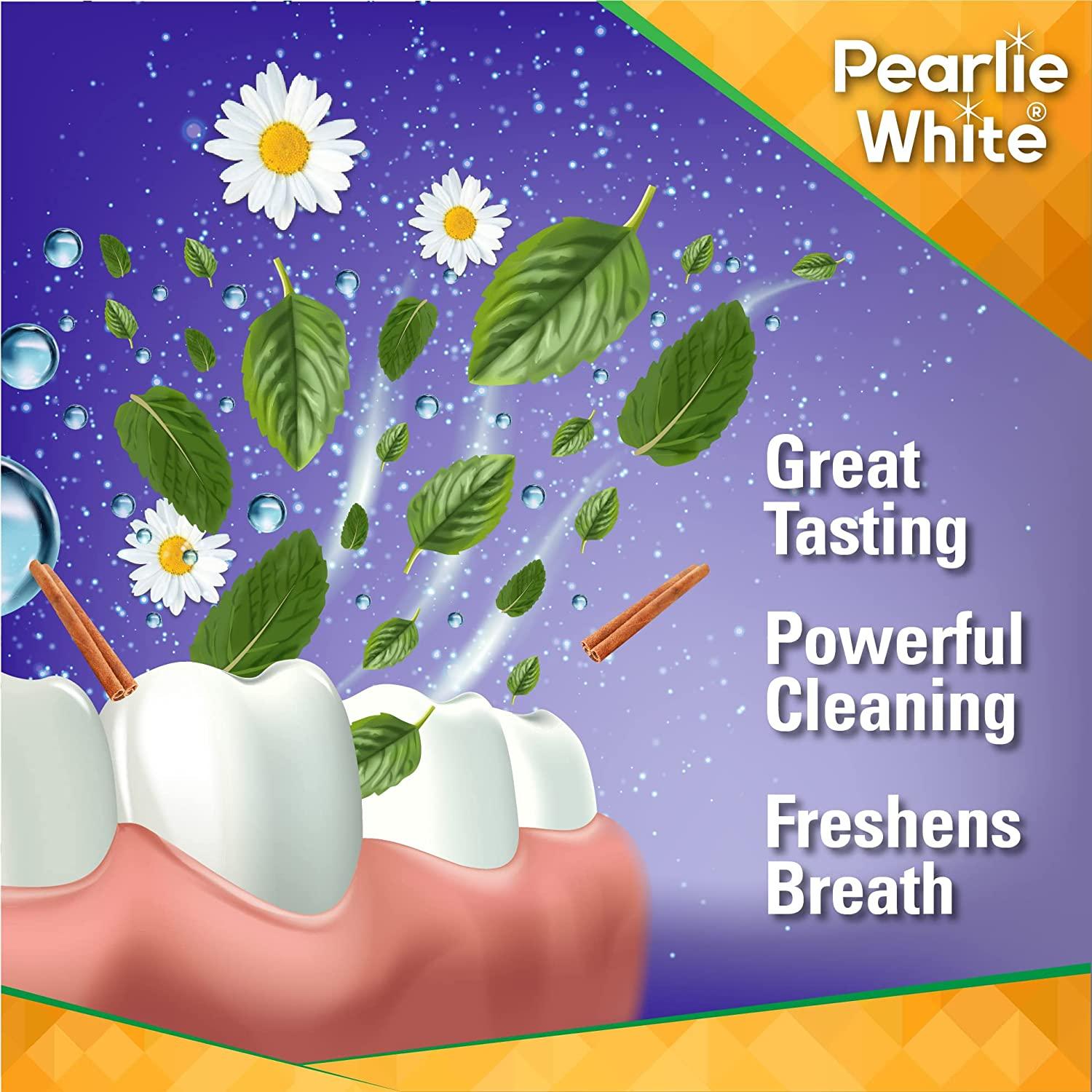 Pearlie White Active Remineralization Fluoride Free Toothpaste 3.8oz