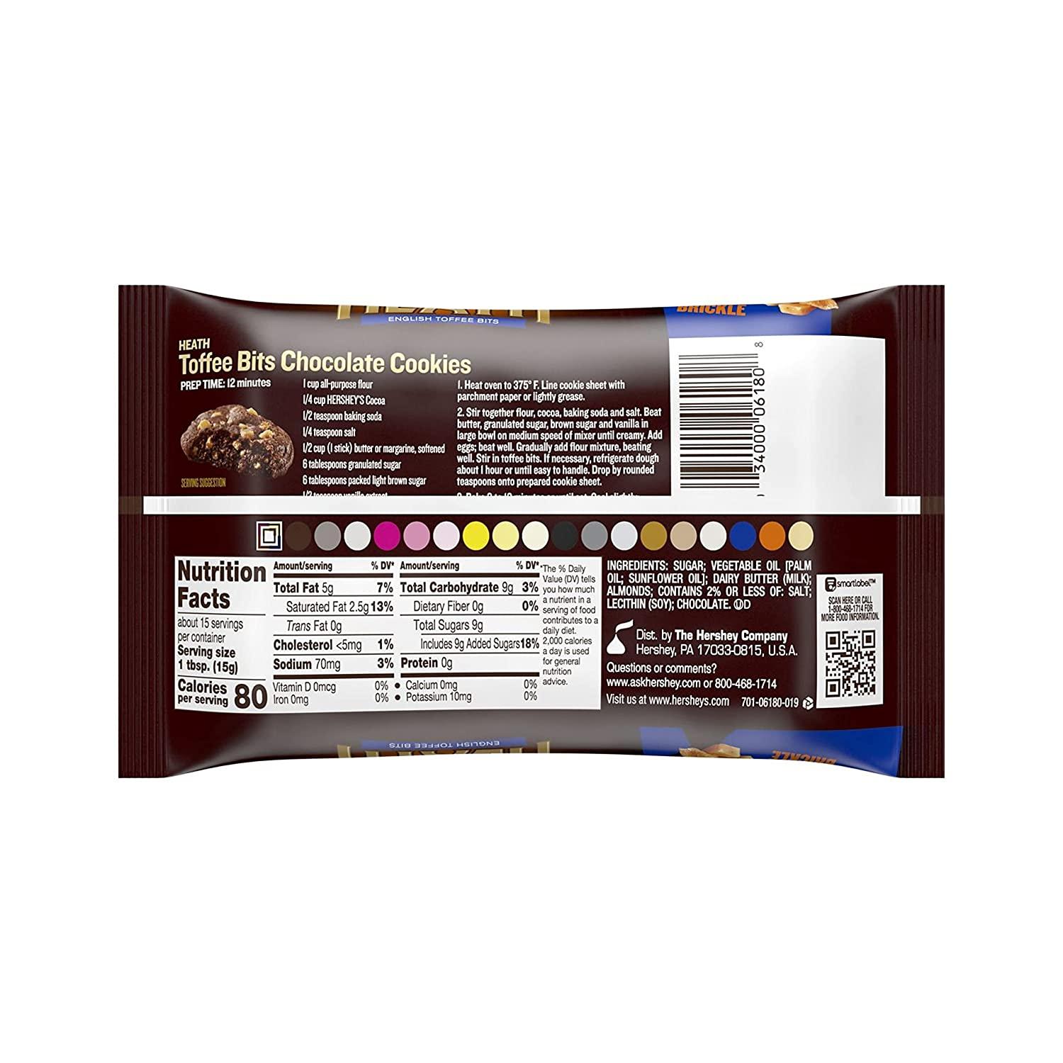 HEATH BITS O' BRICKLE English Toffee Bits, Gluten Free, No