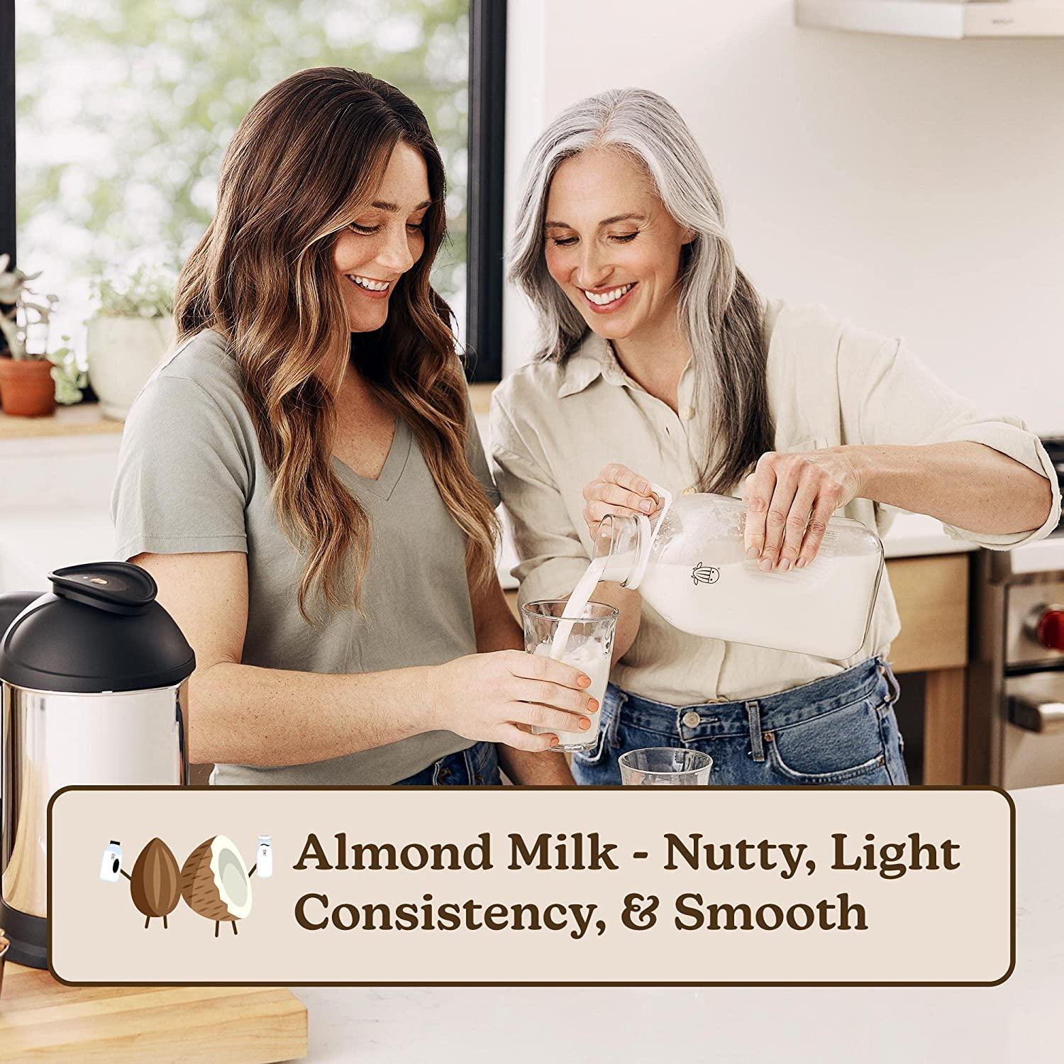 Almond Cow Almonds for Homemade Almond Milk Raw, Flash Steam Pasteurized Almonds 3lbs