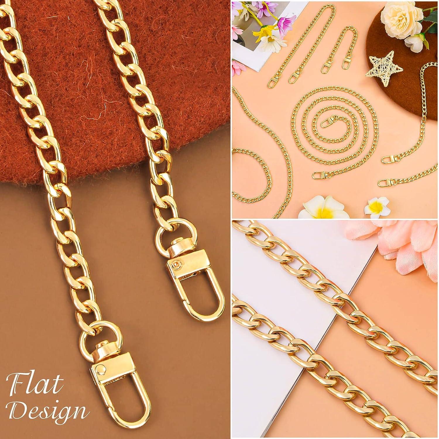 High Quality Rose Gold Purse Chain,jewelry Making Chain,link Chain Jewelry  Craft ,for Purse Bag Shoulder Handbag Strap Chain - Buckles & Hooks -  AliExpress