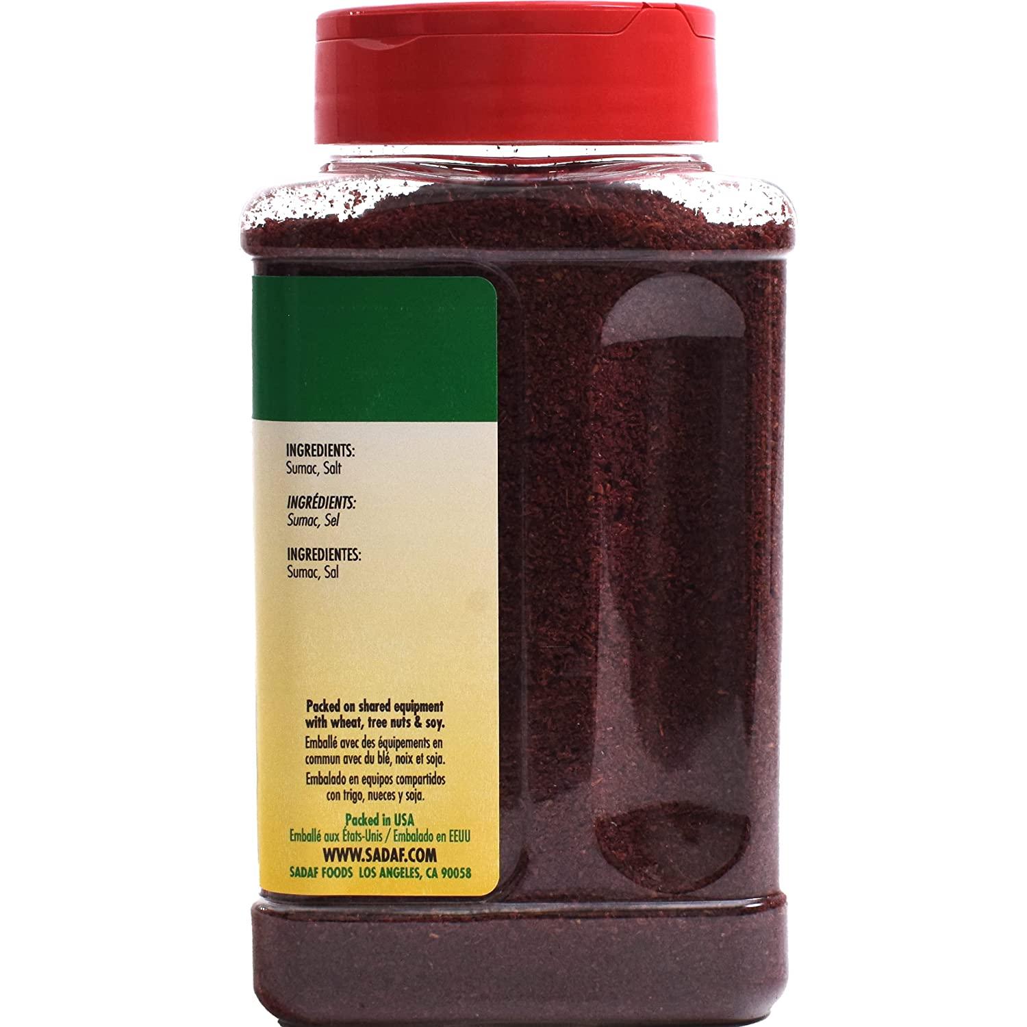 Sadaf Sumac spice ground Pure sumac seasoning powder Kosher