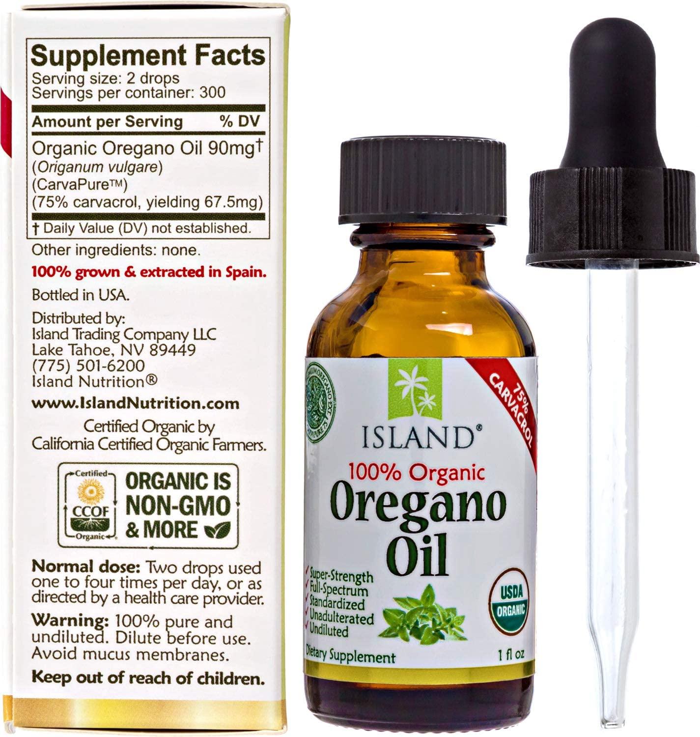 US Organic Oregano Essential Oil, 100% Pure Certified USDA Organic