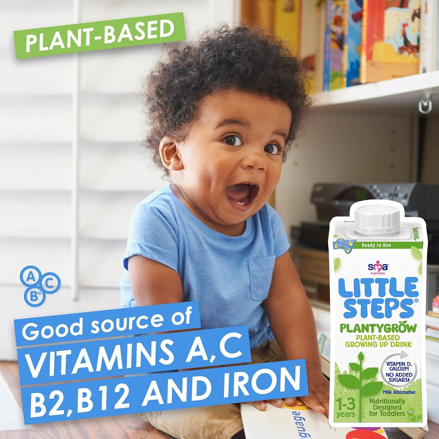 SMA Little Steps Plantygrow Plant Based Growing Up Toddler Drink 13