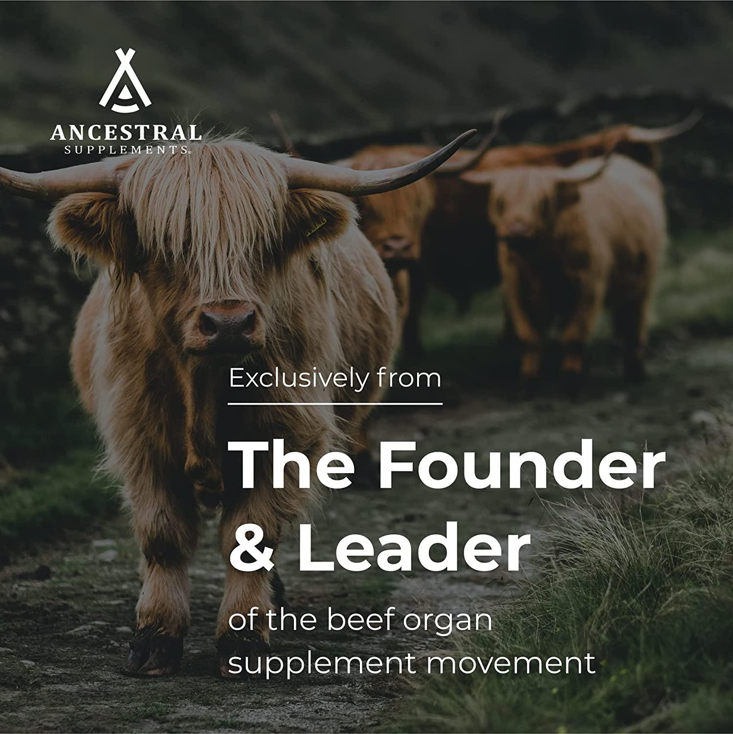 Grass Fed Beef Intestines with Stomach (Tripe) 180 Capsules Digestion