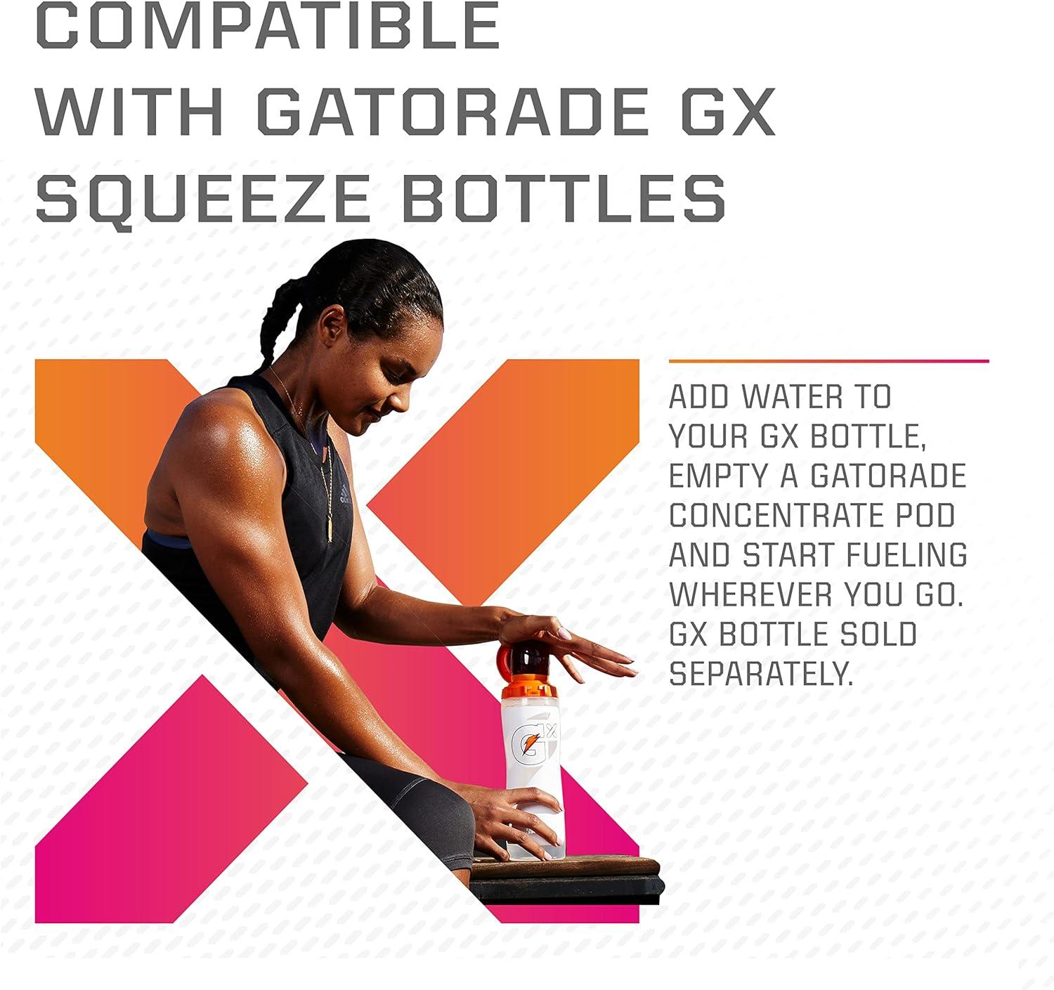 Gatorade Gx Hydration System NonSlip Gx Squeeze Bottles & Gx Sports