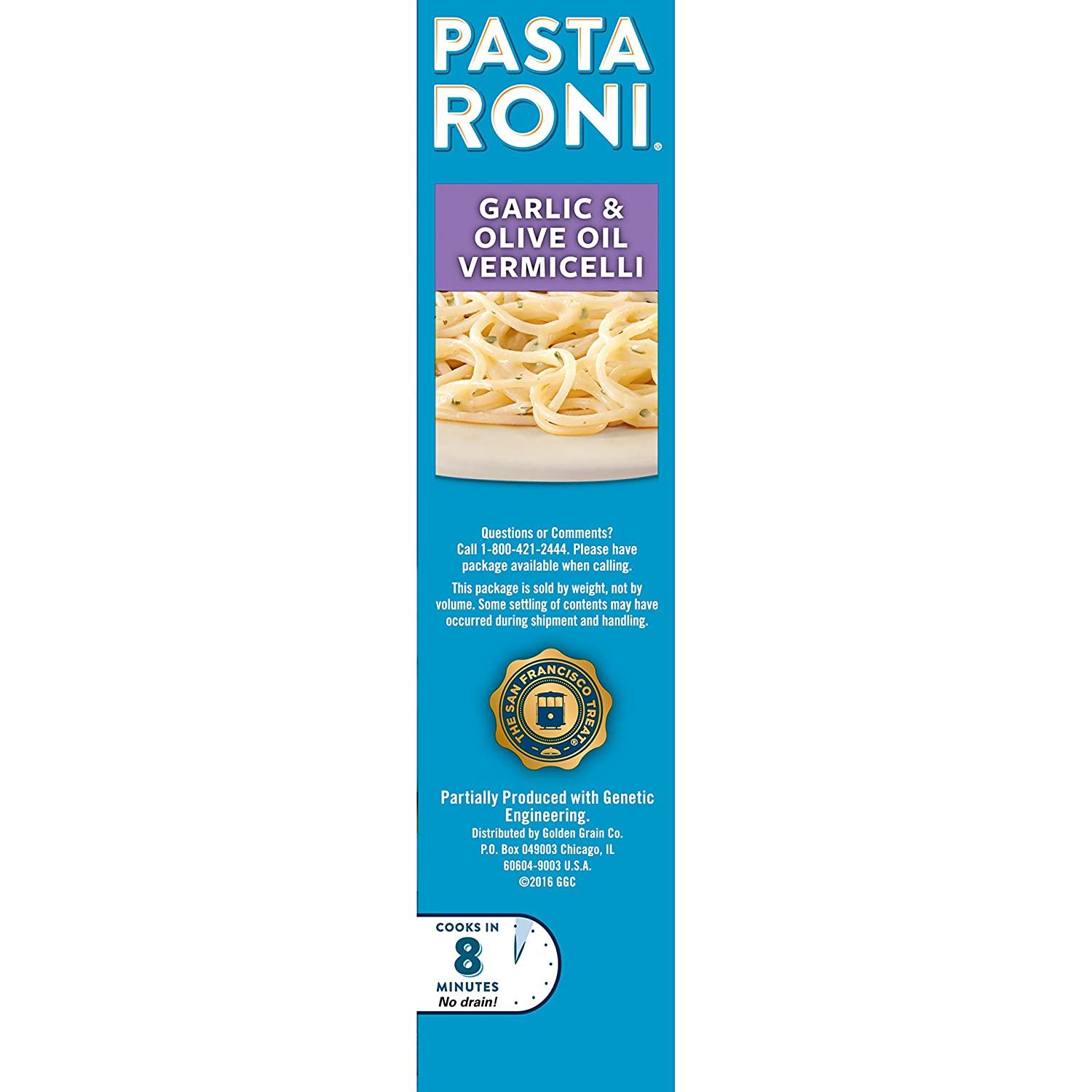 Pasta Roni Garlic Alfredo Fettuccine, 4.6 Ounce (Pack of 12)