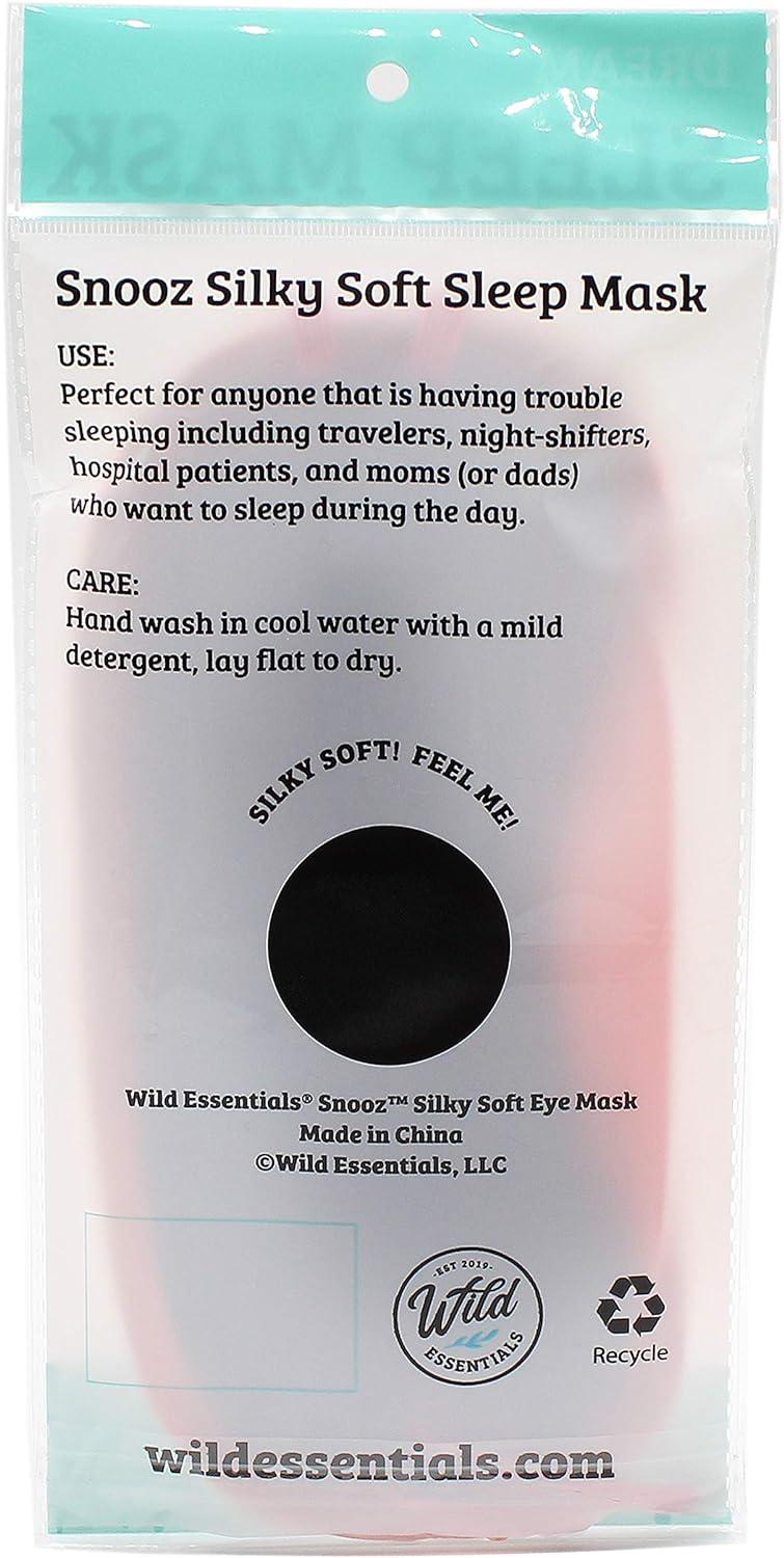 Wild Essentials Snooz Silky Soft Sleep Mask Baby Blue