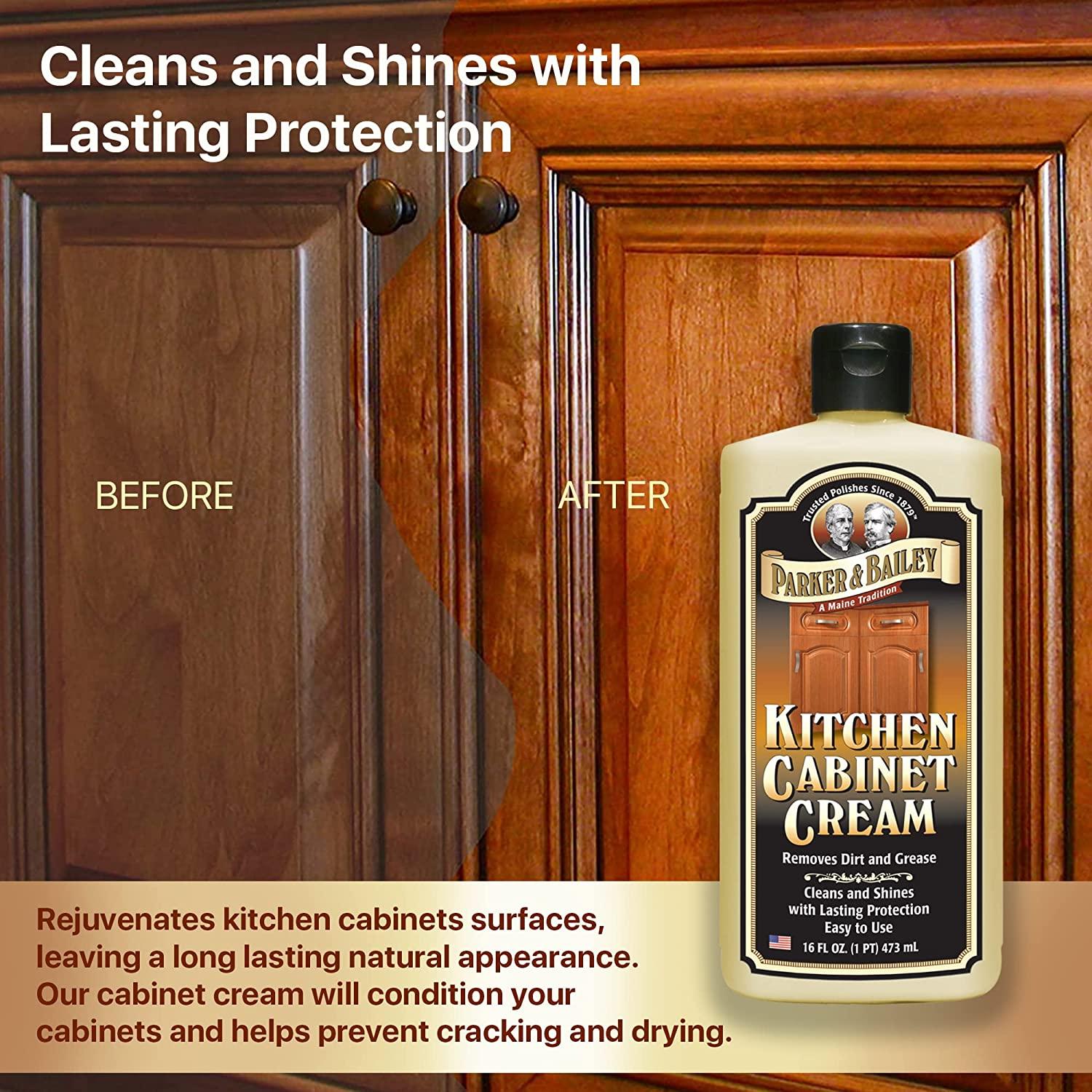 PARKER & BAILEY KITCHEN CREAM Multisurface Wood Cleaner And