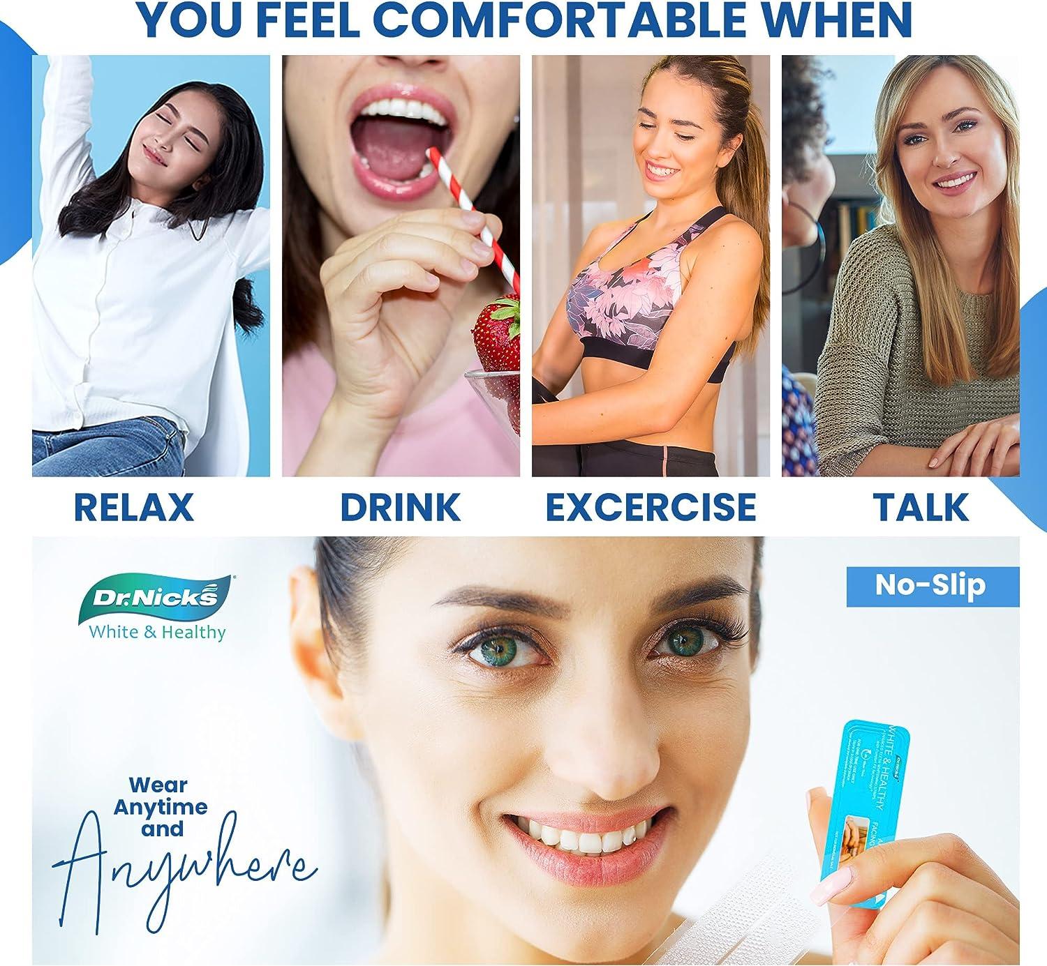 Dr. Nick's White & Healthy Professional Teeth Whitening Strips 20