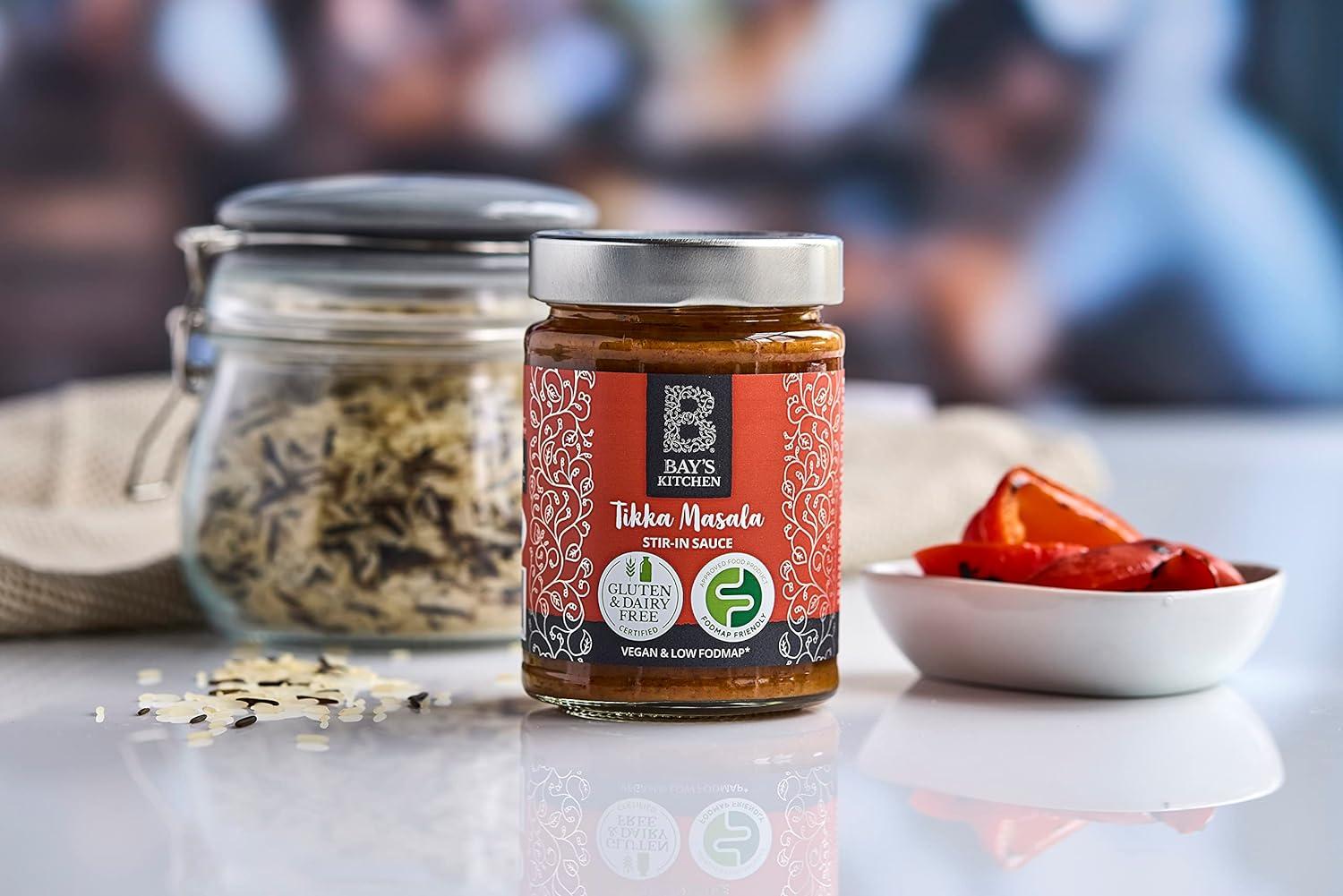 Bay's Kitchen Low FODMAP Tikka Masala Curry Stir-in Sauce (260g