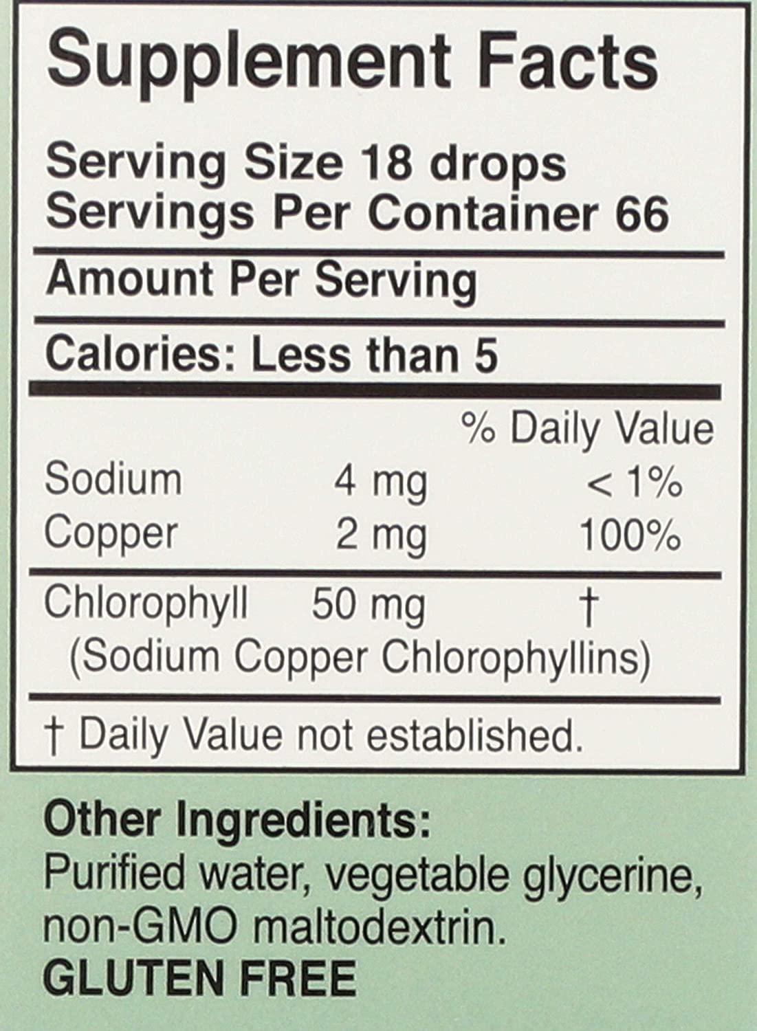 Herbs Etc. ChlorOxygen Chlorophyll Concentrate Alcohol Free 1 fl oz