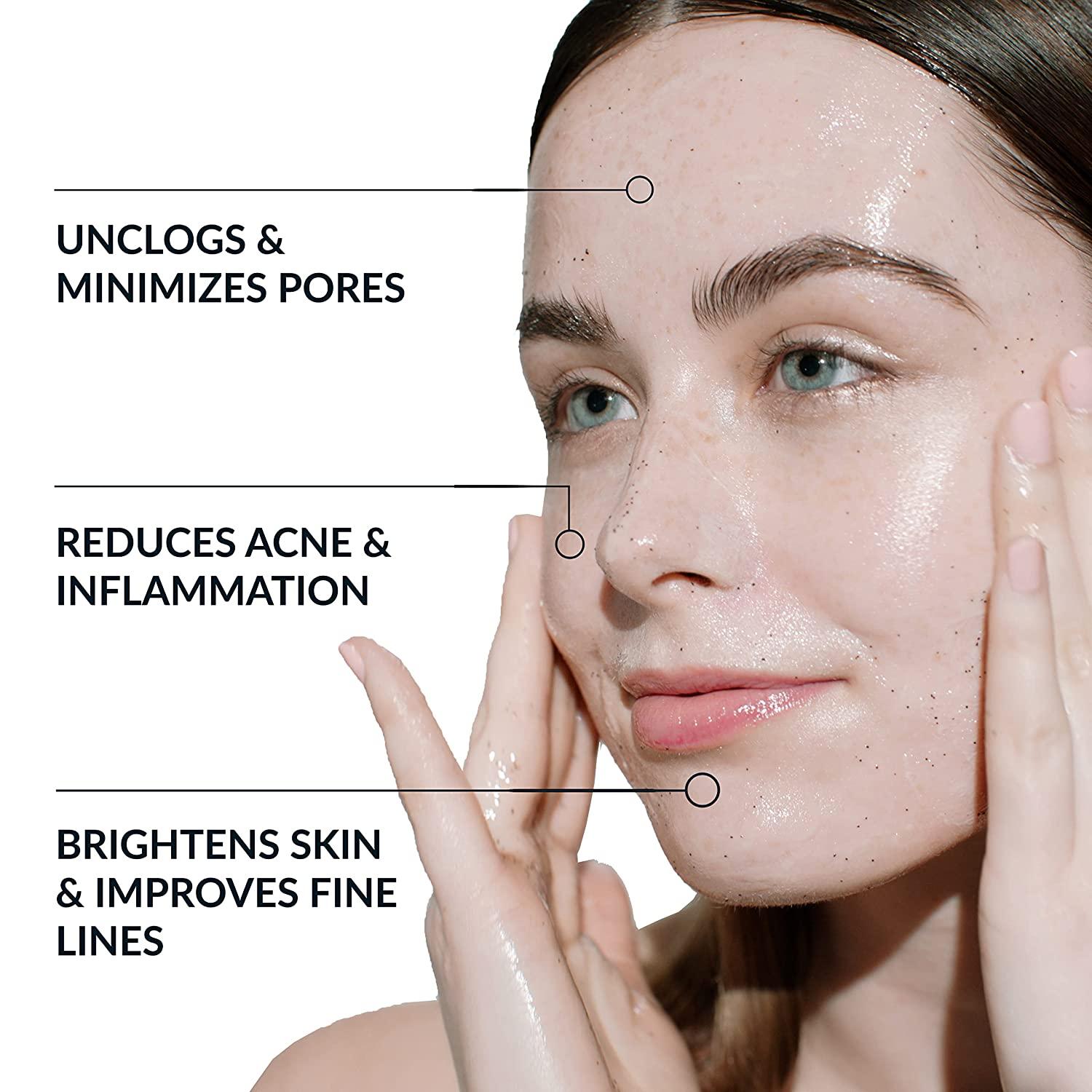 AHA/BHA Exfoliating Face Wash 10 Glycolic Acid & Salicylic Acid