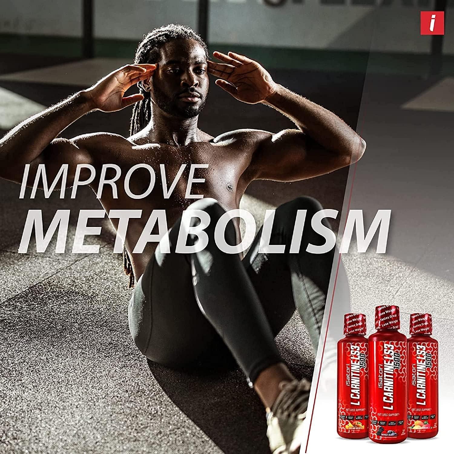 iSatori L-Carnitine LS3 3000 - Liquid Acetyl L-Carnitine Stimulant-Free Pre- Workout Keto-Friendly Bombsicle Flavor (32 Servings) | Worldwide Shipping |  Buy Now with Express International Delivery | GoSupps.com