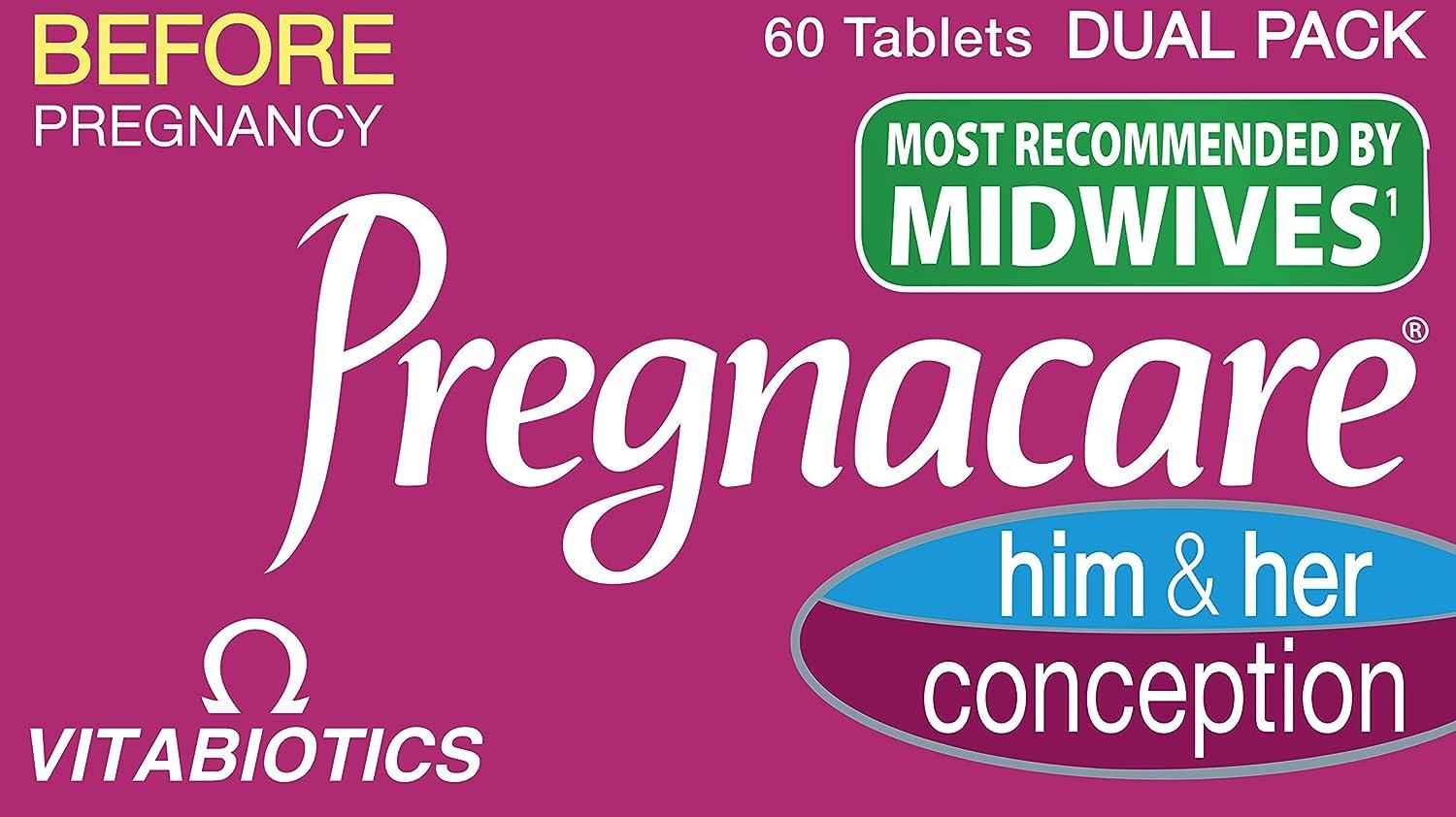Vitabiotics Pregnacare His & Her Conception For Couples 60 Tablets - View #10
