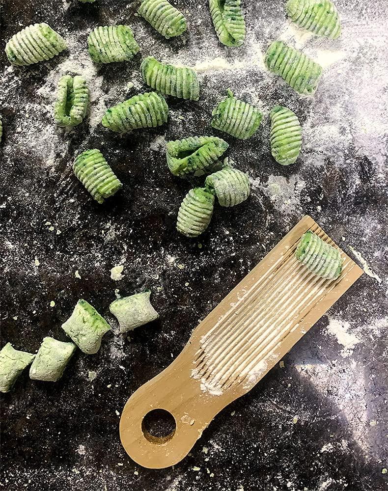 Rounded Gnocchi Board, Unique Curved Design for Handmaking Italian