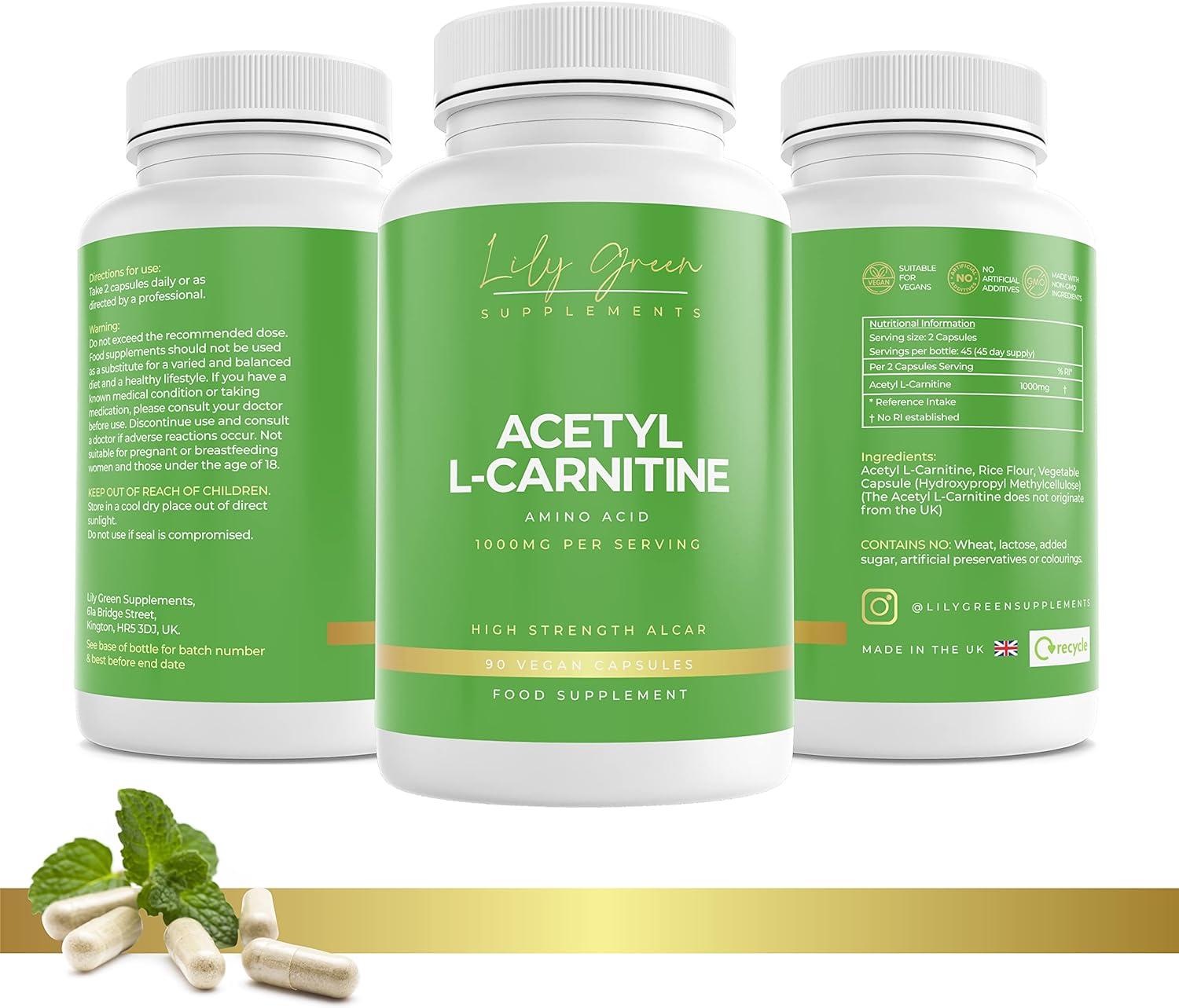 acetyl l carnitine with alpha lipoic acid Acetyl-L-Carnitine: Your Ultimate 2025 Nootropic Guide – HealthyHey main image 0