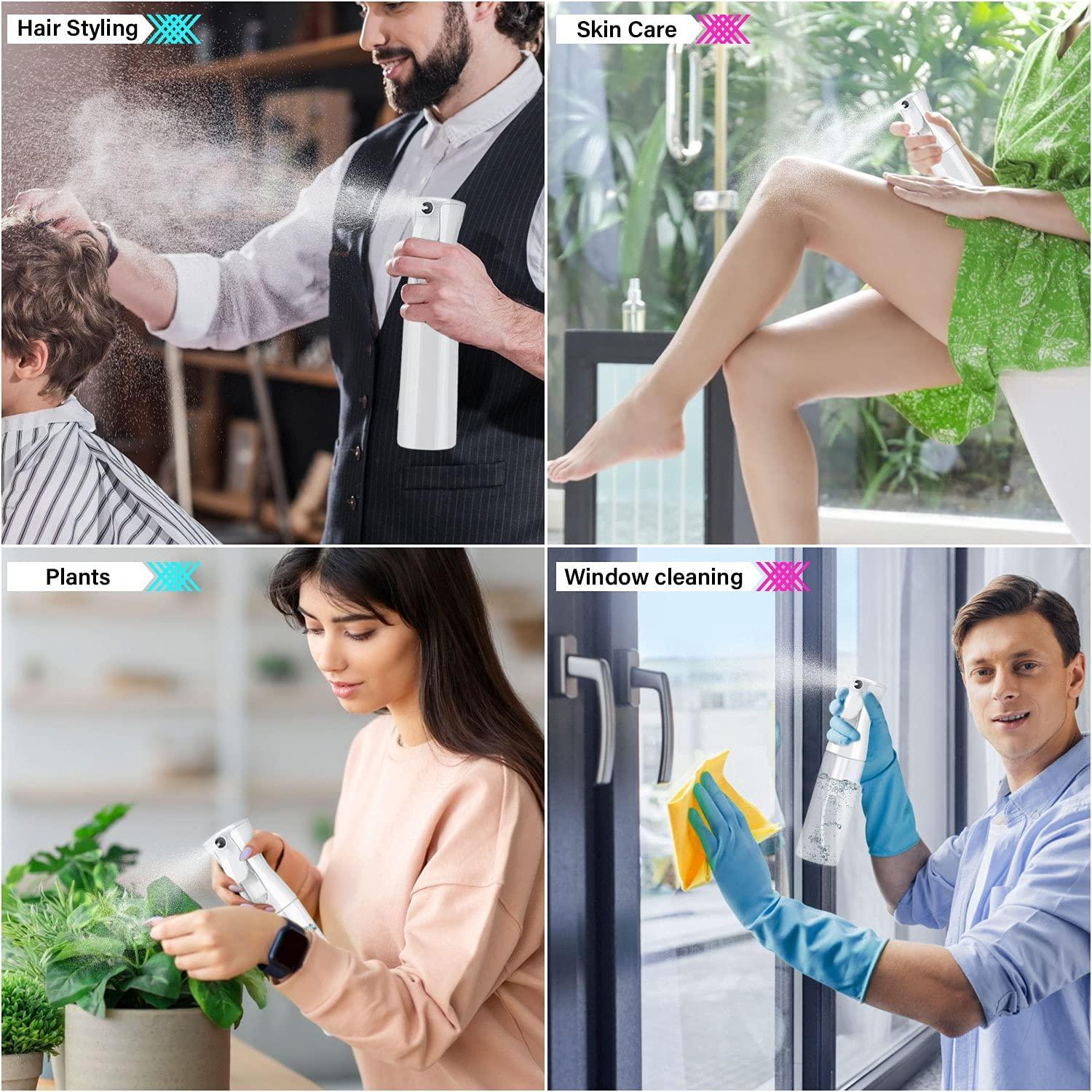 Hair Spray Bottles Reditbone Pressurized Empty Spray Bottles for Hair Styling, Skin Care