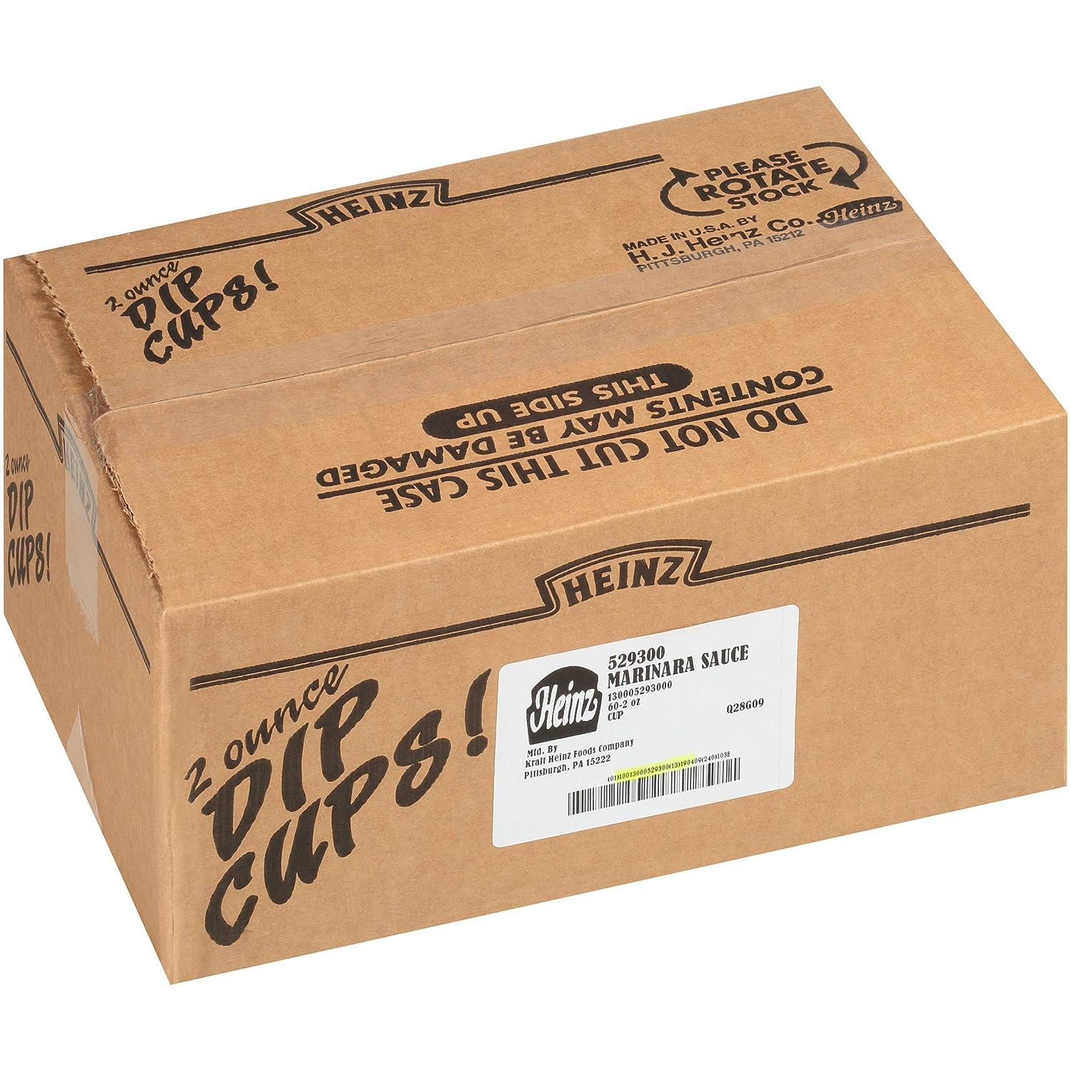 Heinz Marinara Sauce Single Serve (60 ct Casepack, 2 oz Cups)