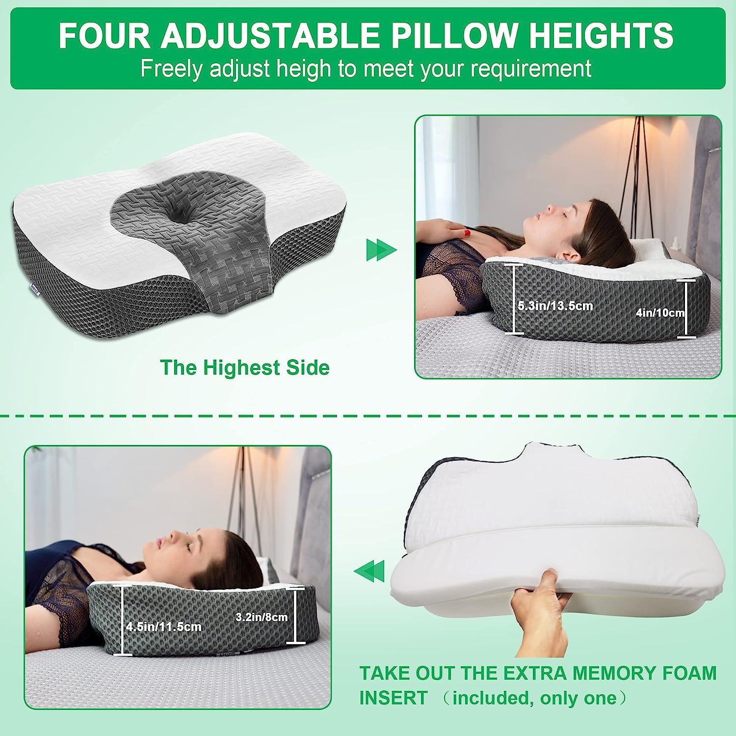 buy orthopedic lumbar support pillow for bed - Elviros