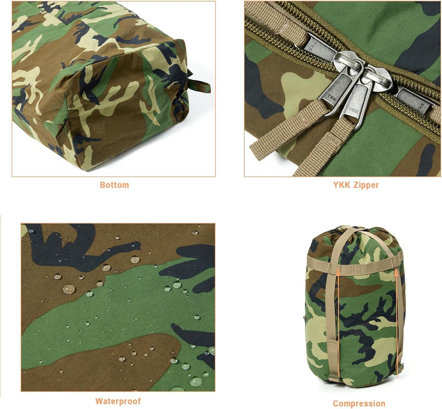 MT Military Army Force Defence 4 & Tropen Patrol Mummy Sleeping Bags