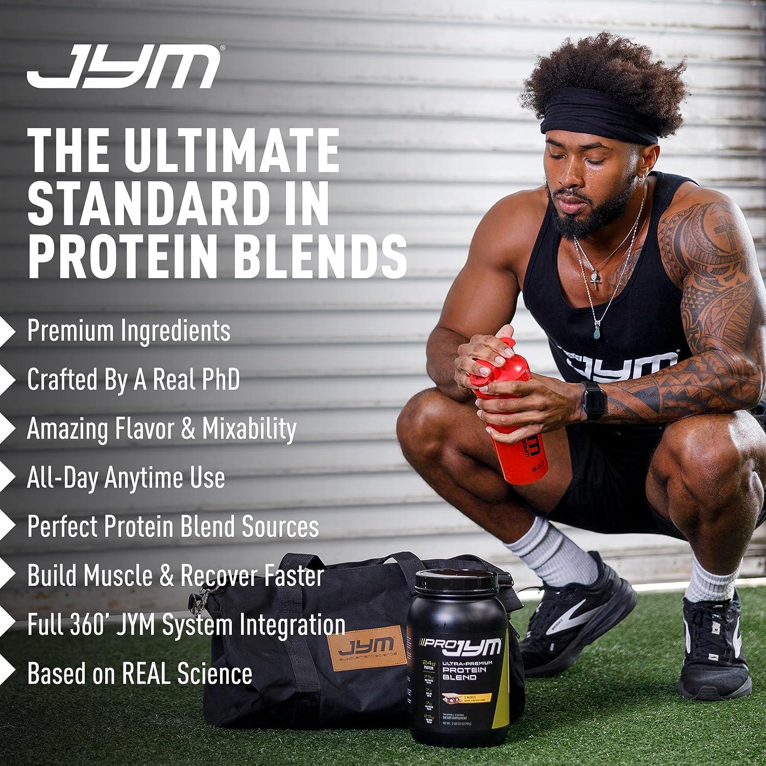 PRO JYM Ultra Premium Protein Blend Natural Chocolate Brownie 45